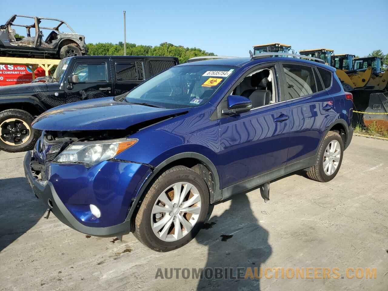 2T3DFREV6FW337625 TOYOTA RAV4 2015