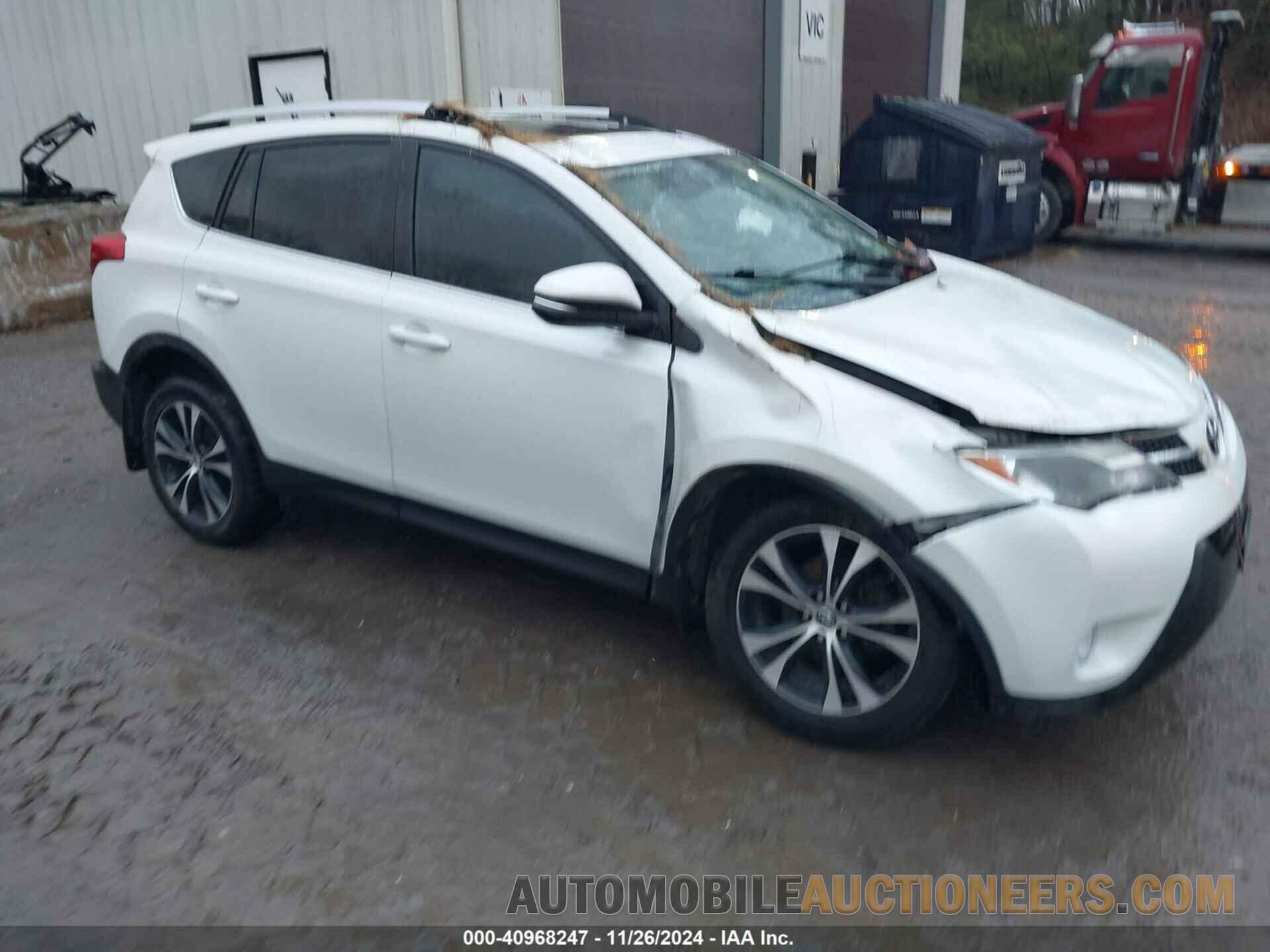 2T3DFREV6FW358796 TOYOTA RAV4 2015