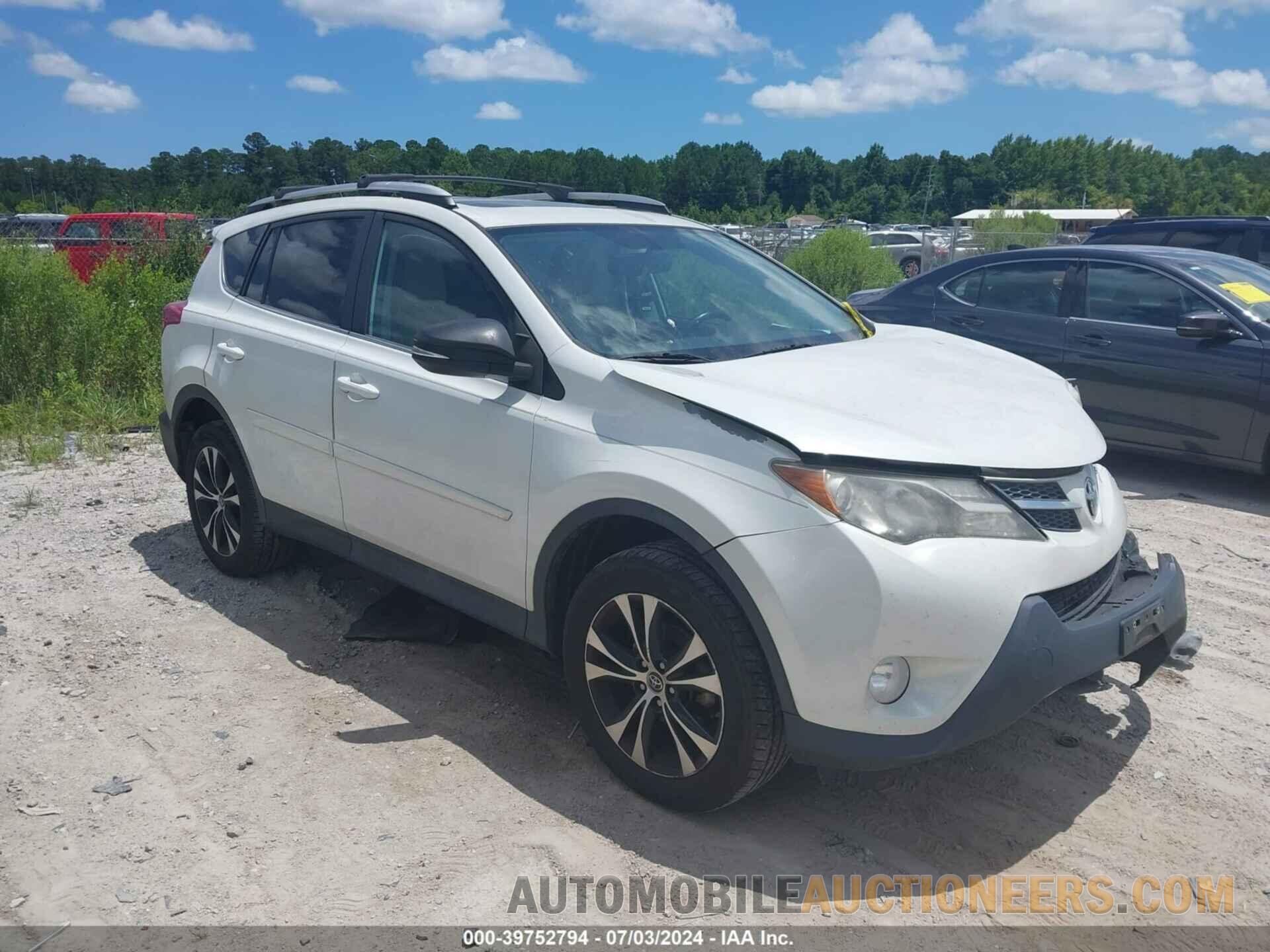 2T3DFREV6FW381575 TOYOTA RAV4 2015