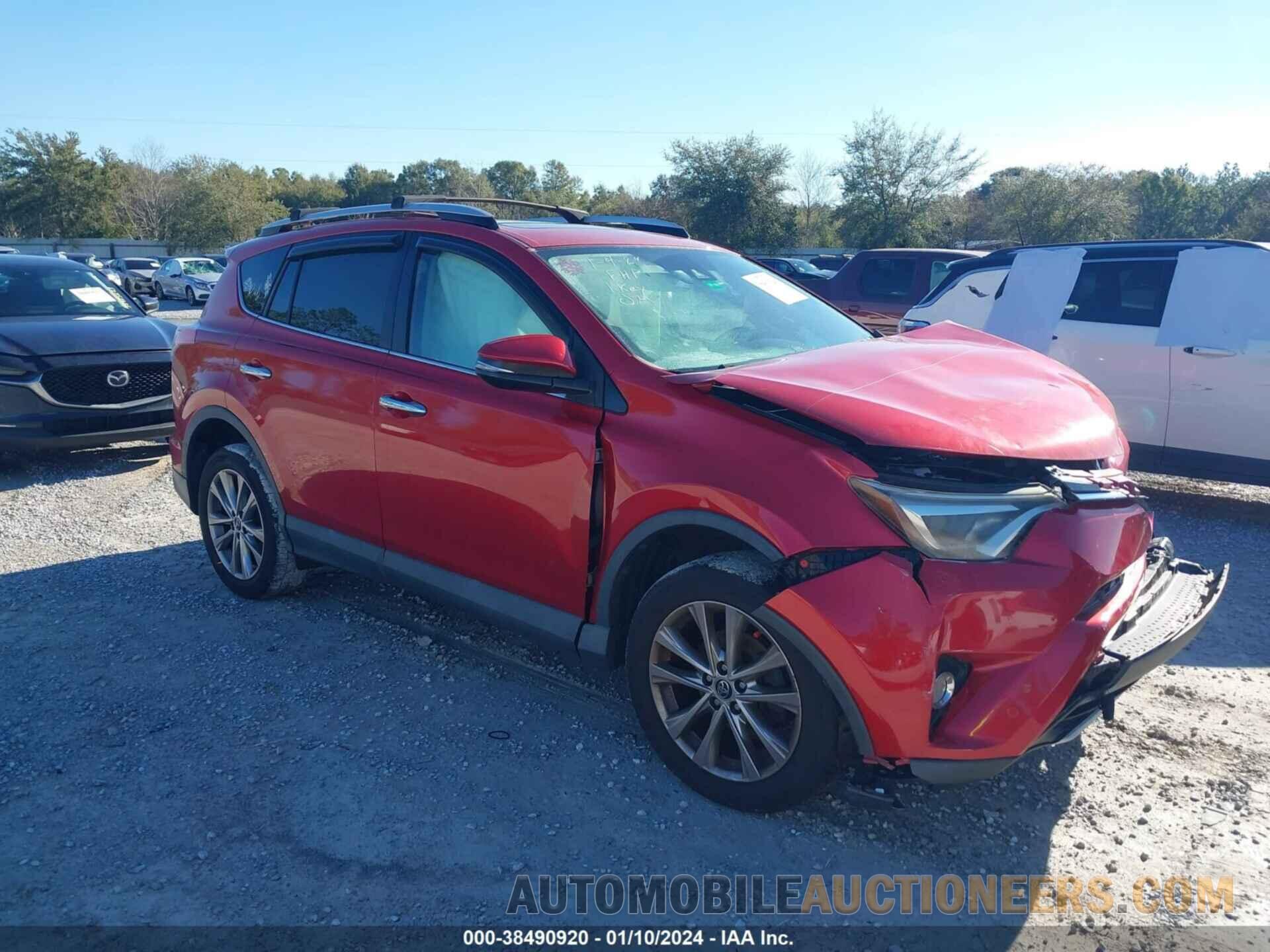 2T3DFREV6GW492466 TOYOTA RAV4 2016