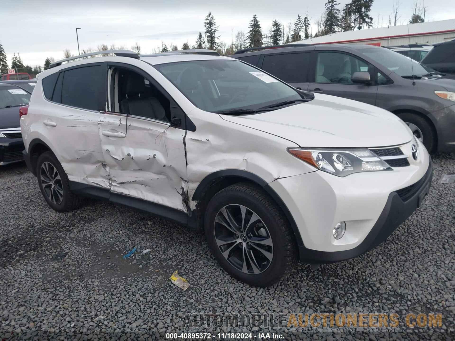 2T3DFREV7FW260148 TOYOTA RAV4 2015