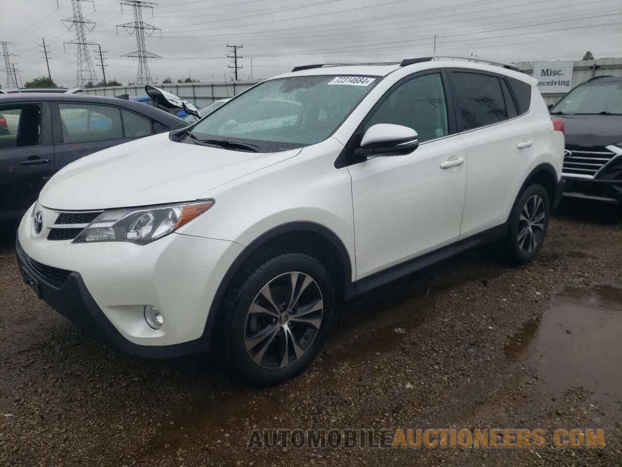 2T3DFREV7FW263616 TOYOTA RAV4 2015