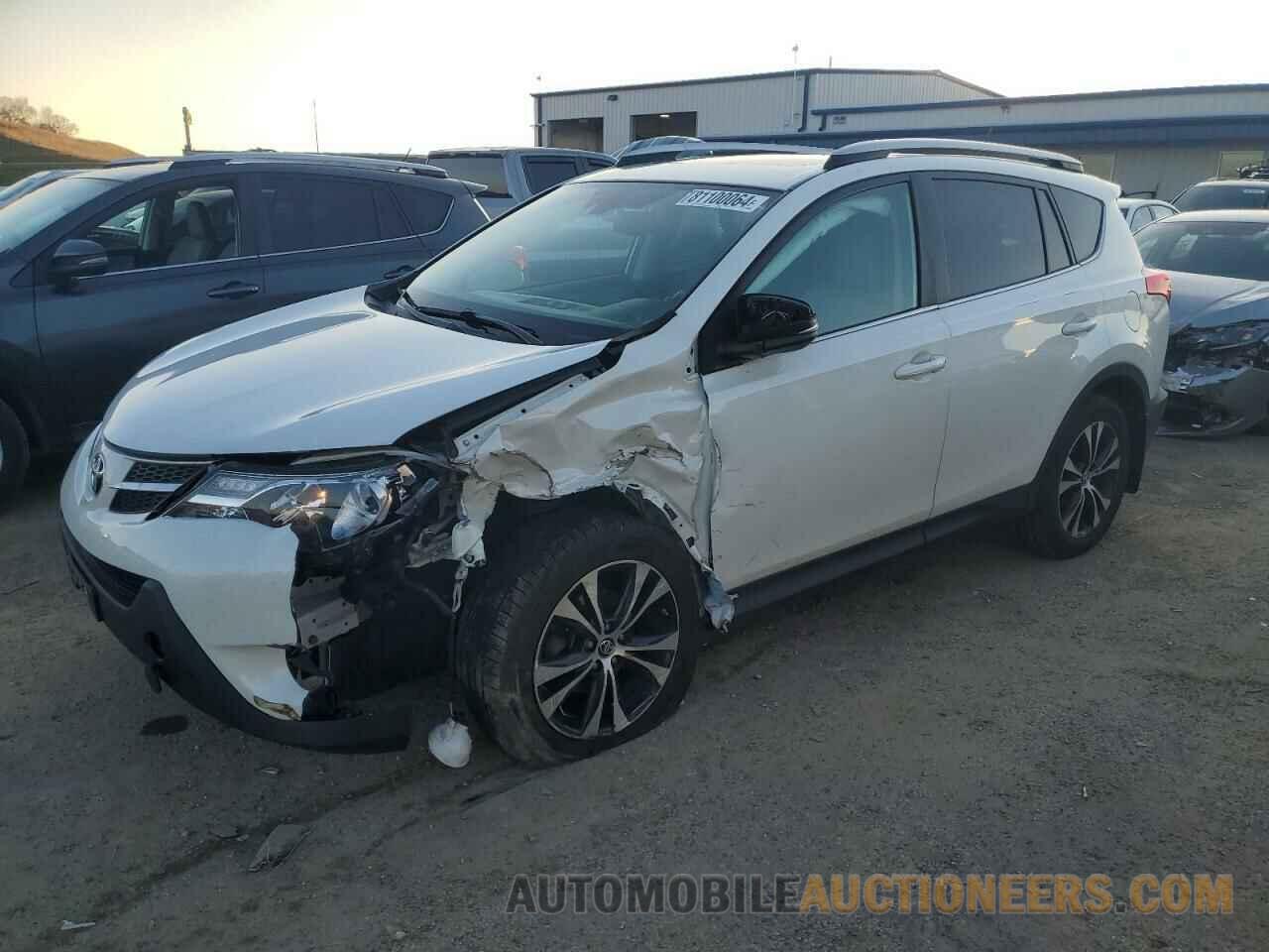 2T3DFREV7FW319554 TOYOTA RAV4 2015