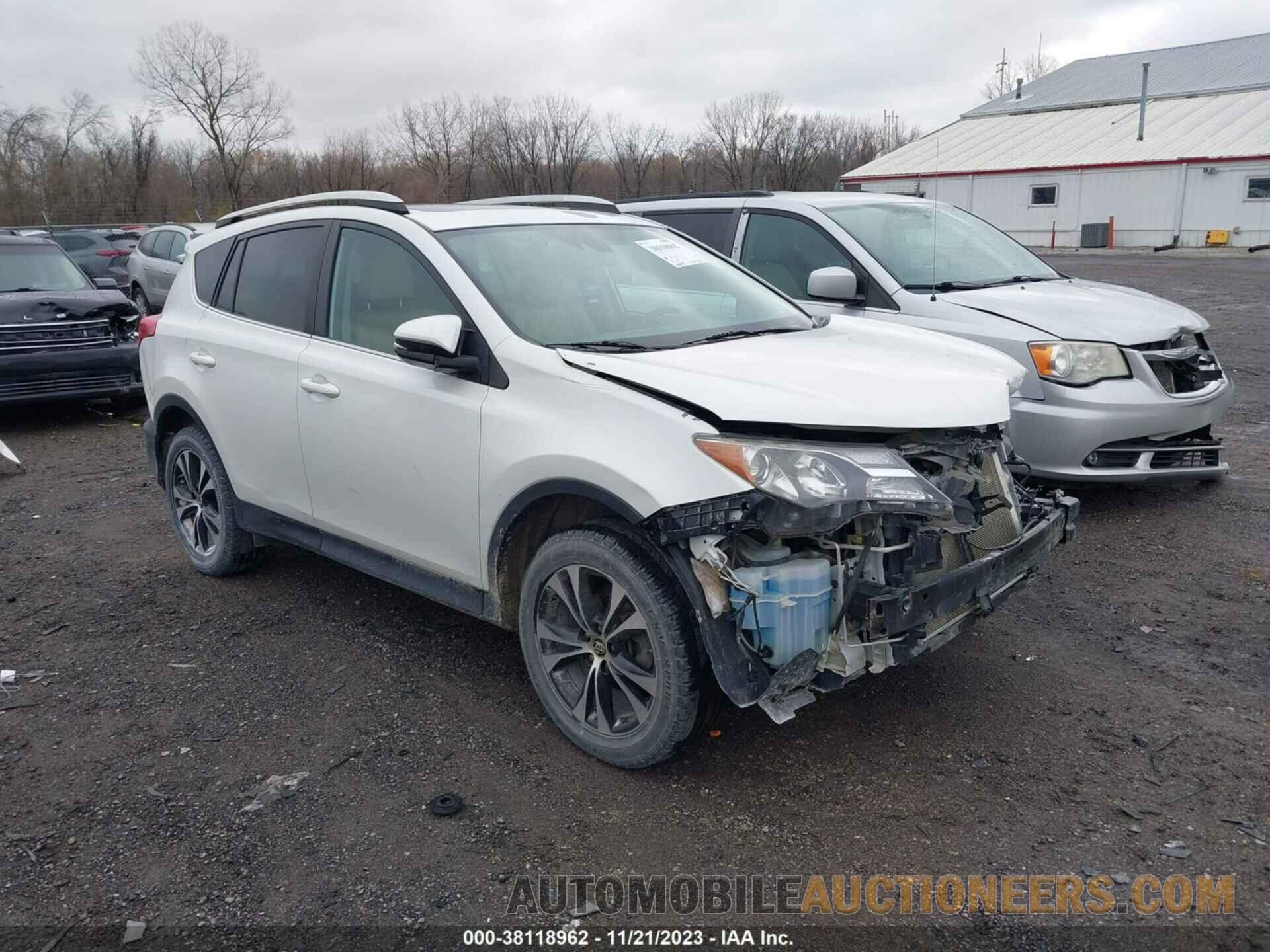 2T3DFREV7FW358628 TOYOTA RAV4 2015