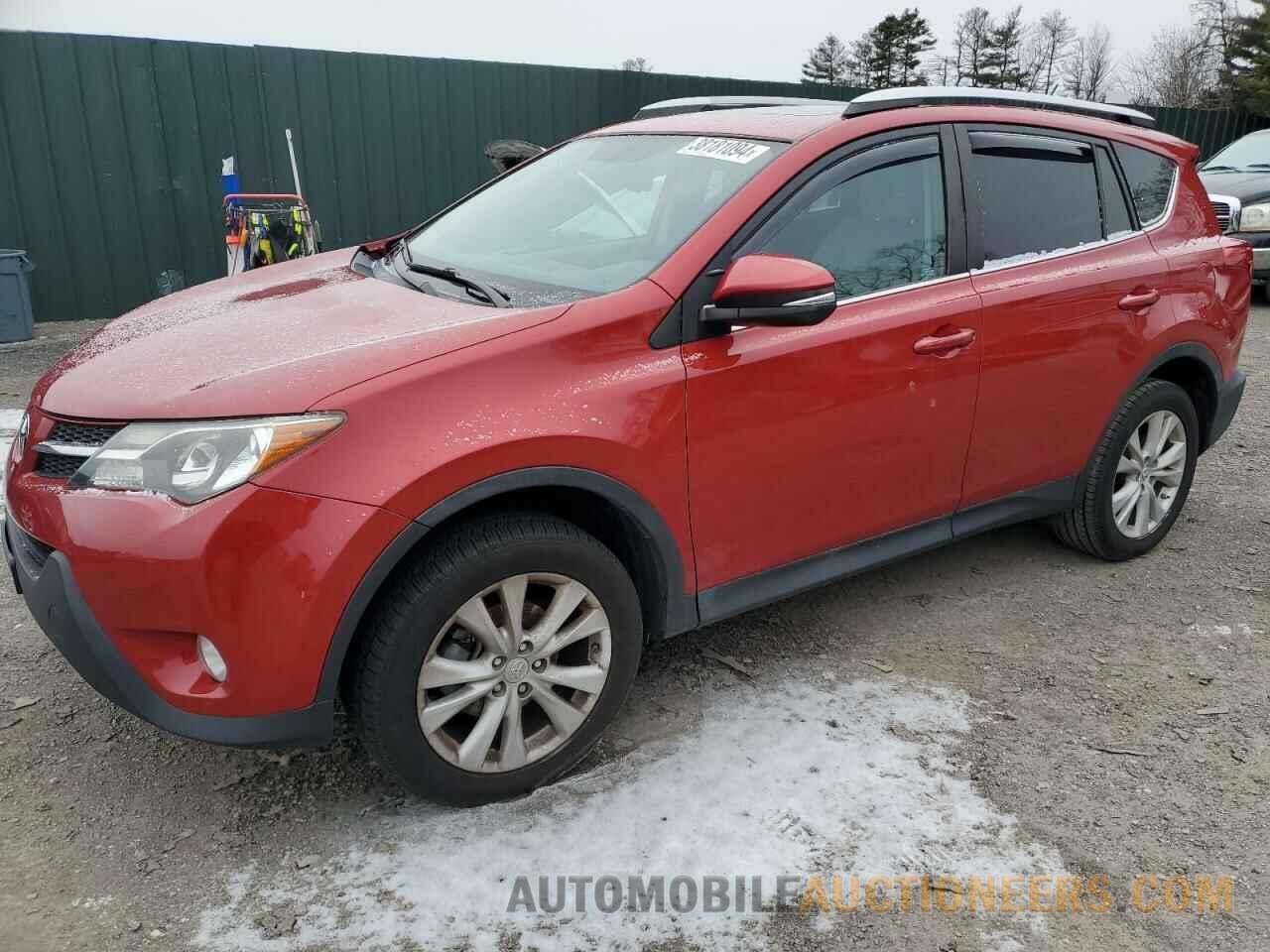 2T3DFREV7FW373596 TOYOTA RAV4 2015