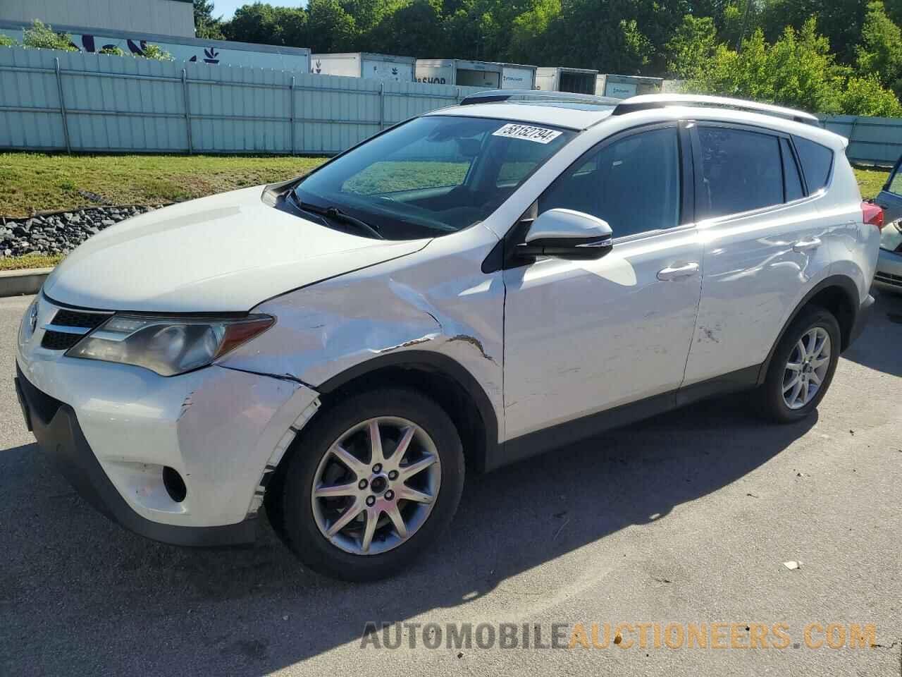 2T3DFREV8FW284832 TOYOTA RAV4 2015