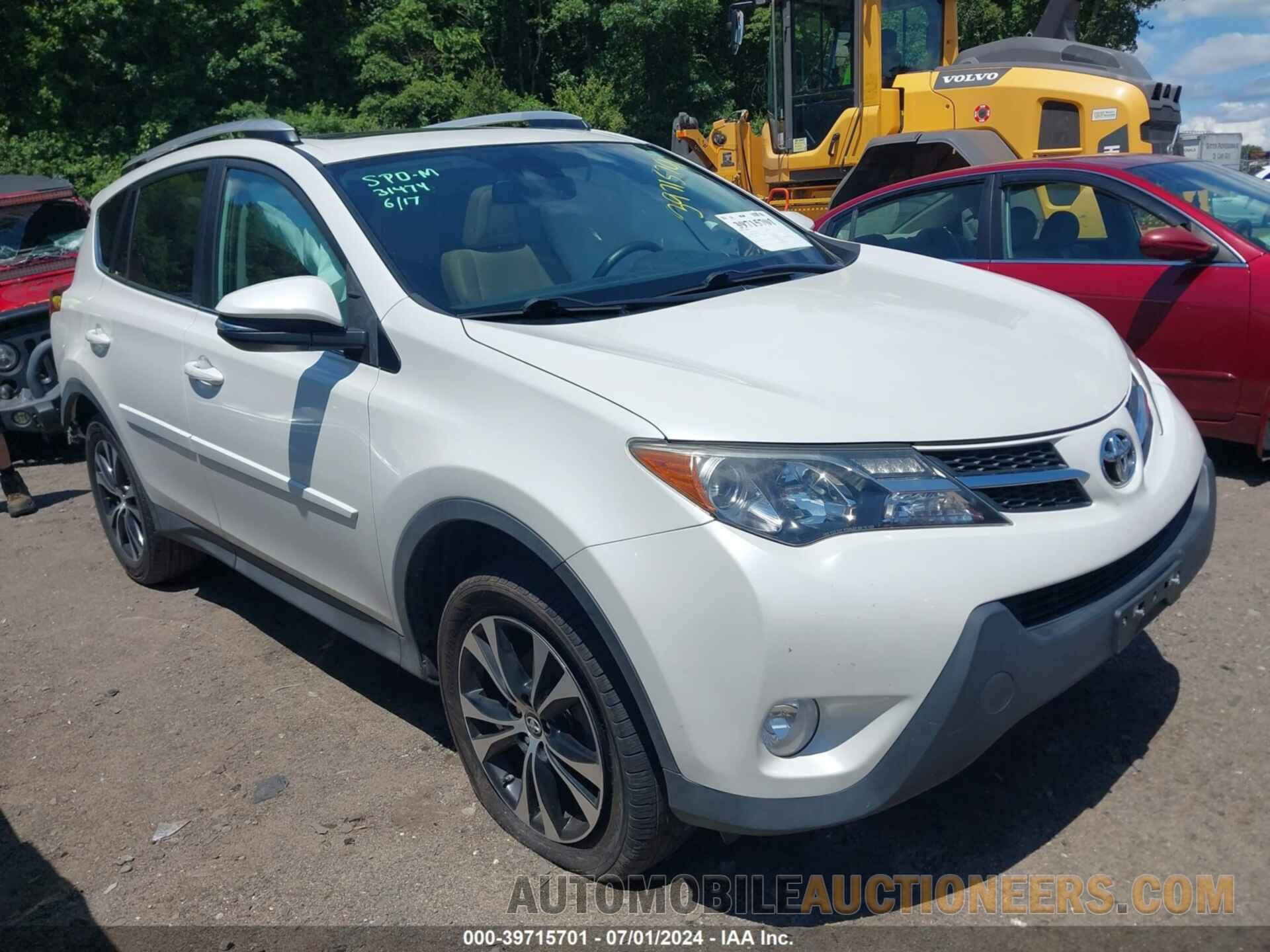 2T3DFREV8FW290453 TOYOTA RAV4 2015