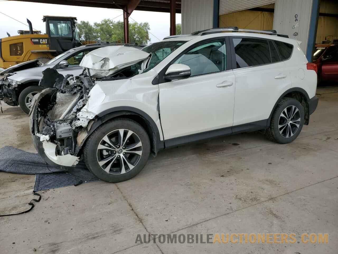 2T3DFREV8FW366589 TOYOTA RAV4 2015