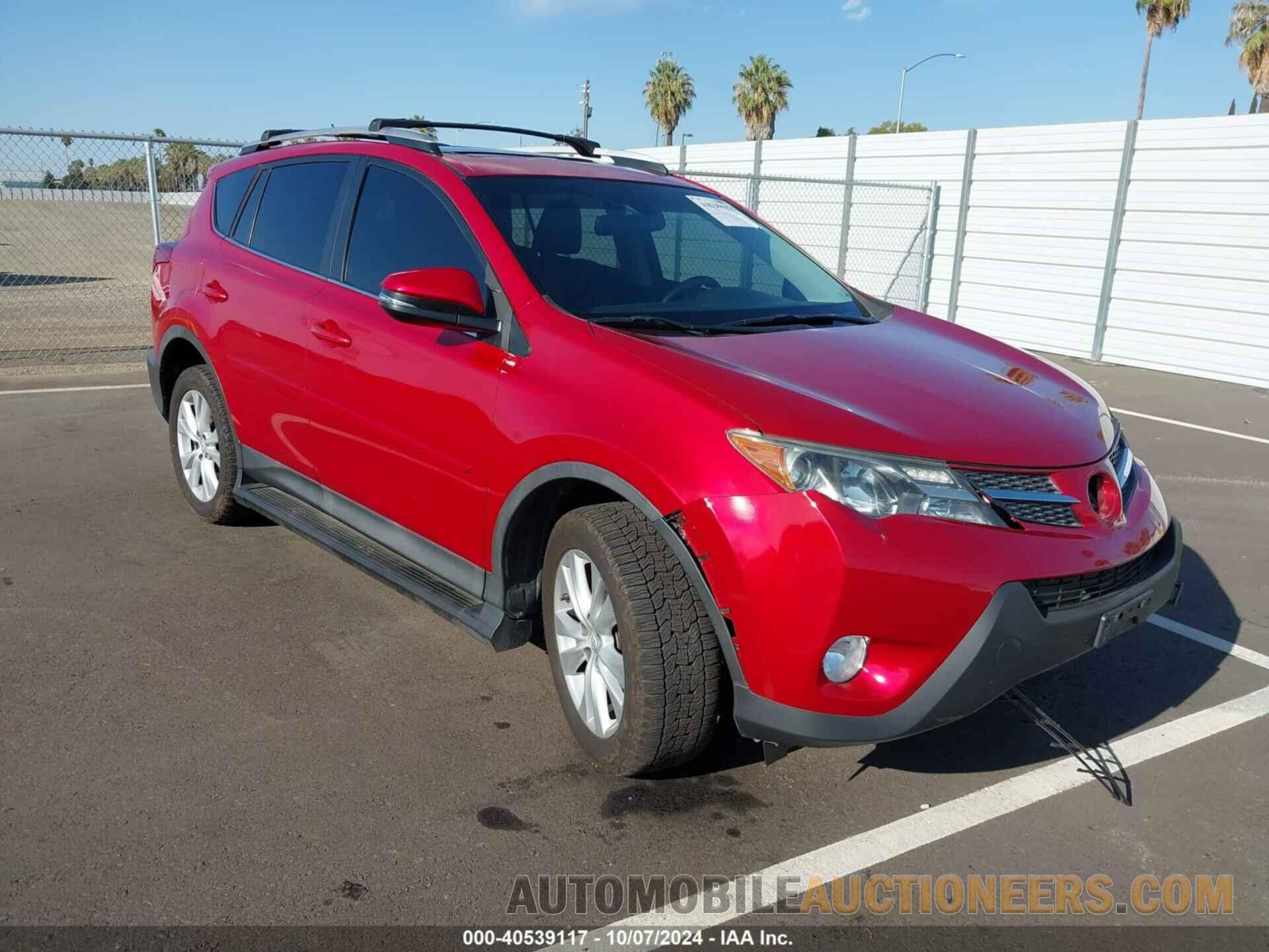 2T3DFREVXFW349941 TOYOTA RAV4 2015