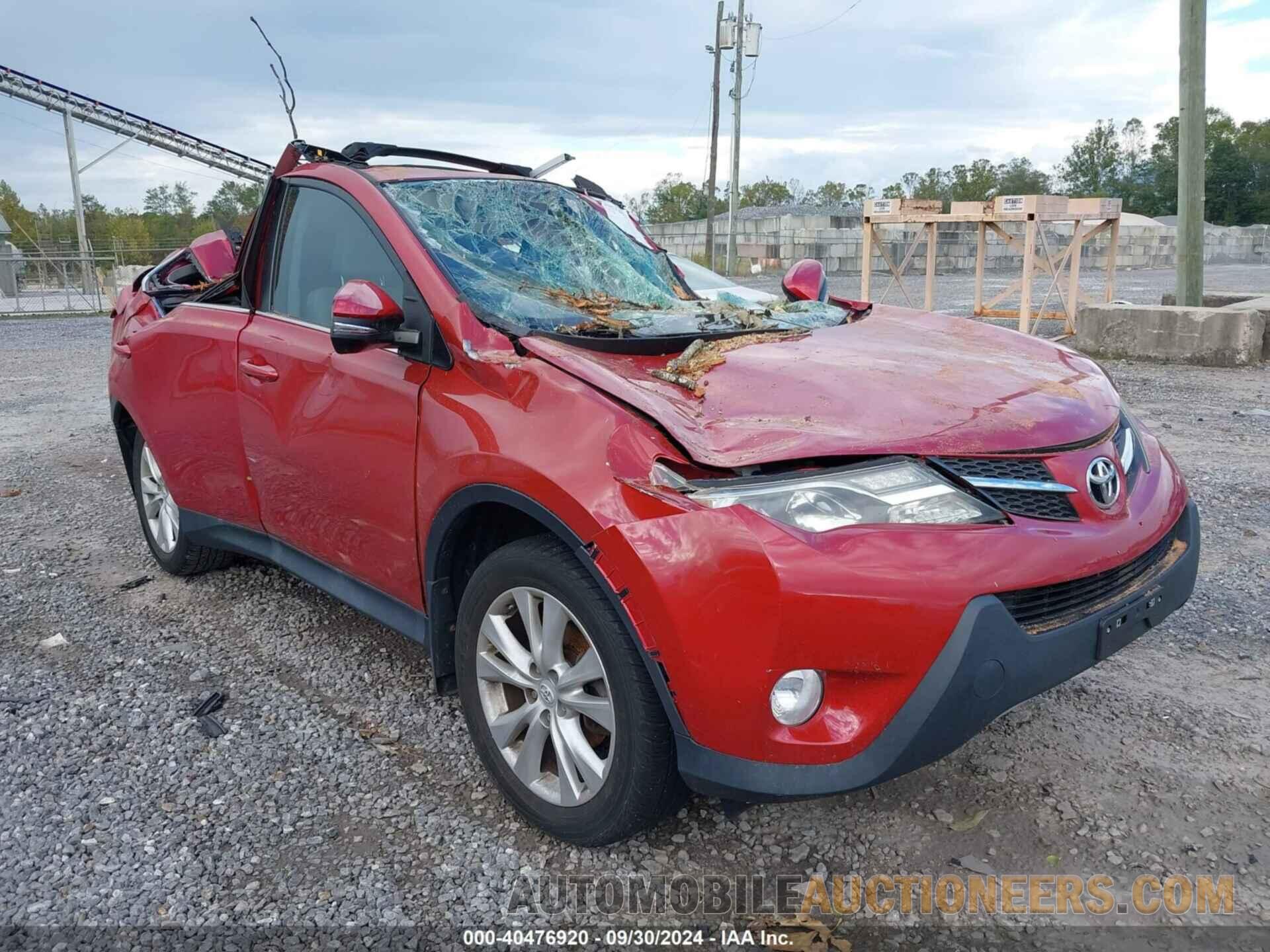 2T3DFREVXFW368490 TOYOTA RAV4 2015