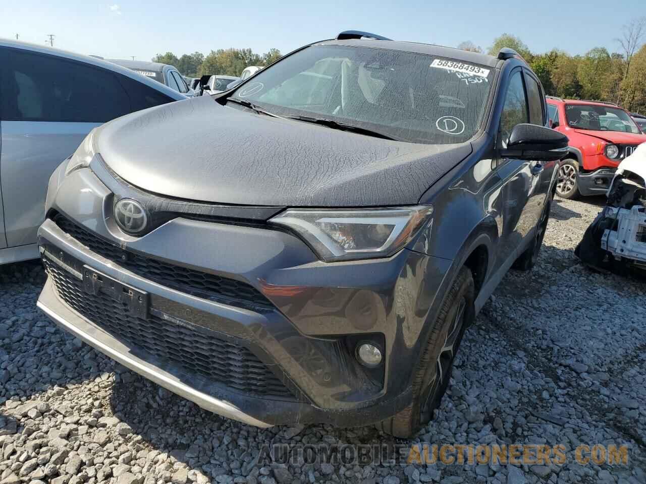 2T3NFREV1GW257509 TOYOTA RAV4 2016