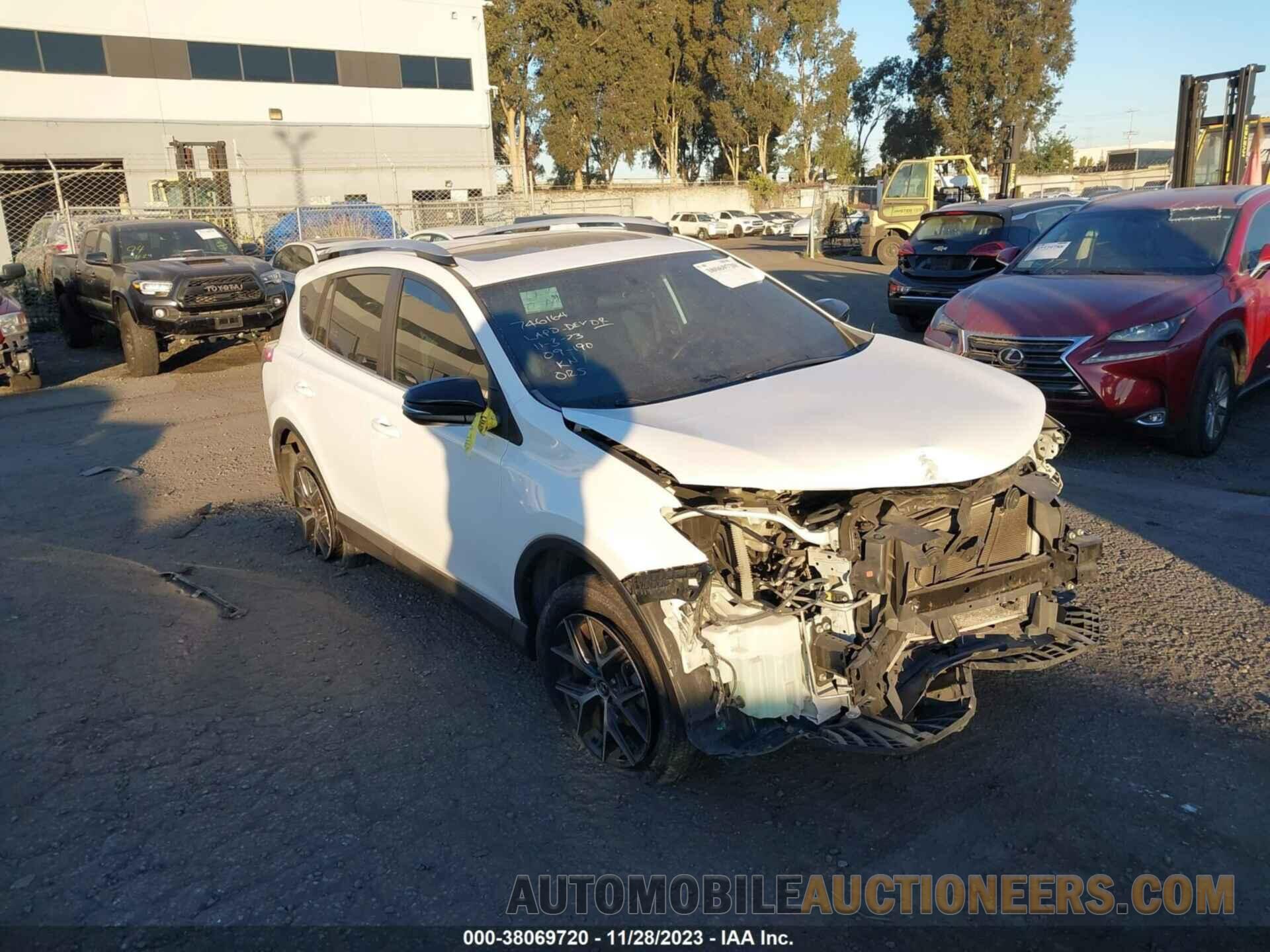 2T3NFREV2GW259222 TOYOTA RAV4 2016