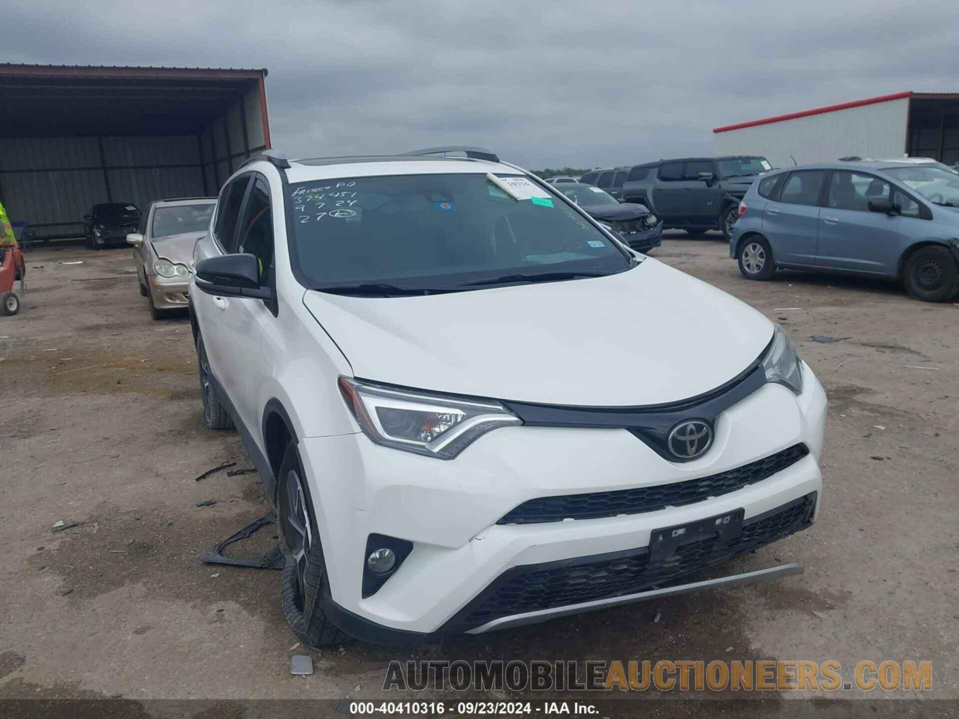 2T3NFREV5HW339518 TOYOTA RAV4 2017