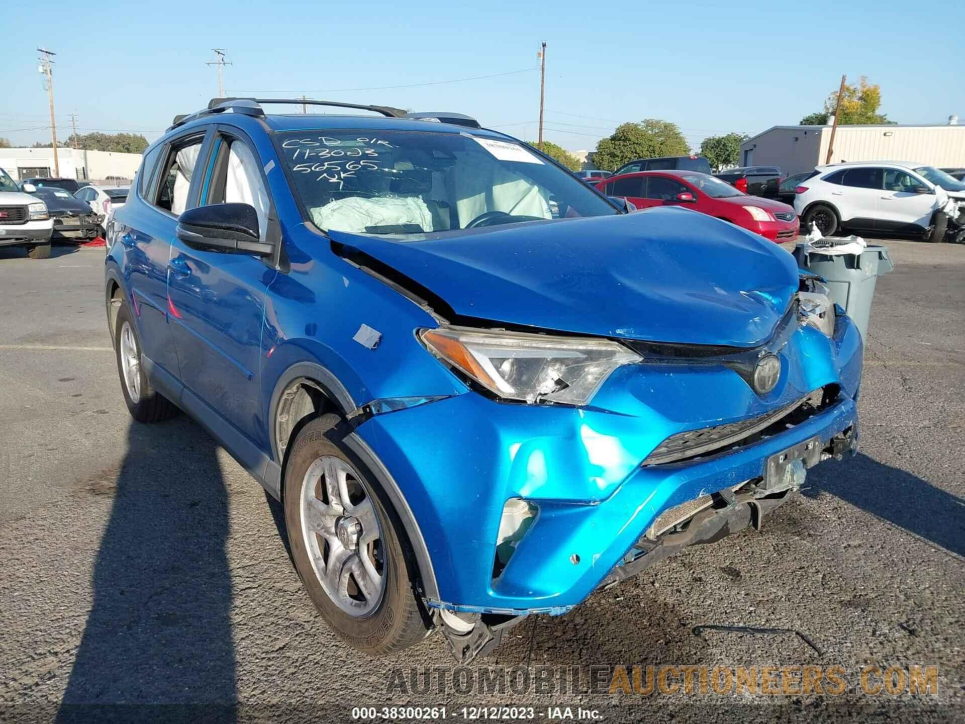 2T3NFREV6GW261636 TOYOTA RAV4 2016