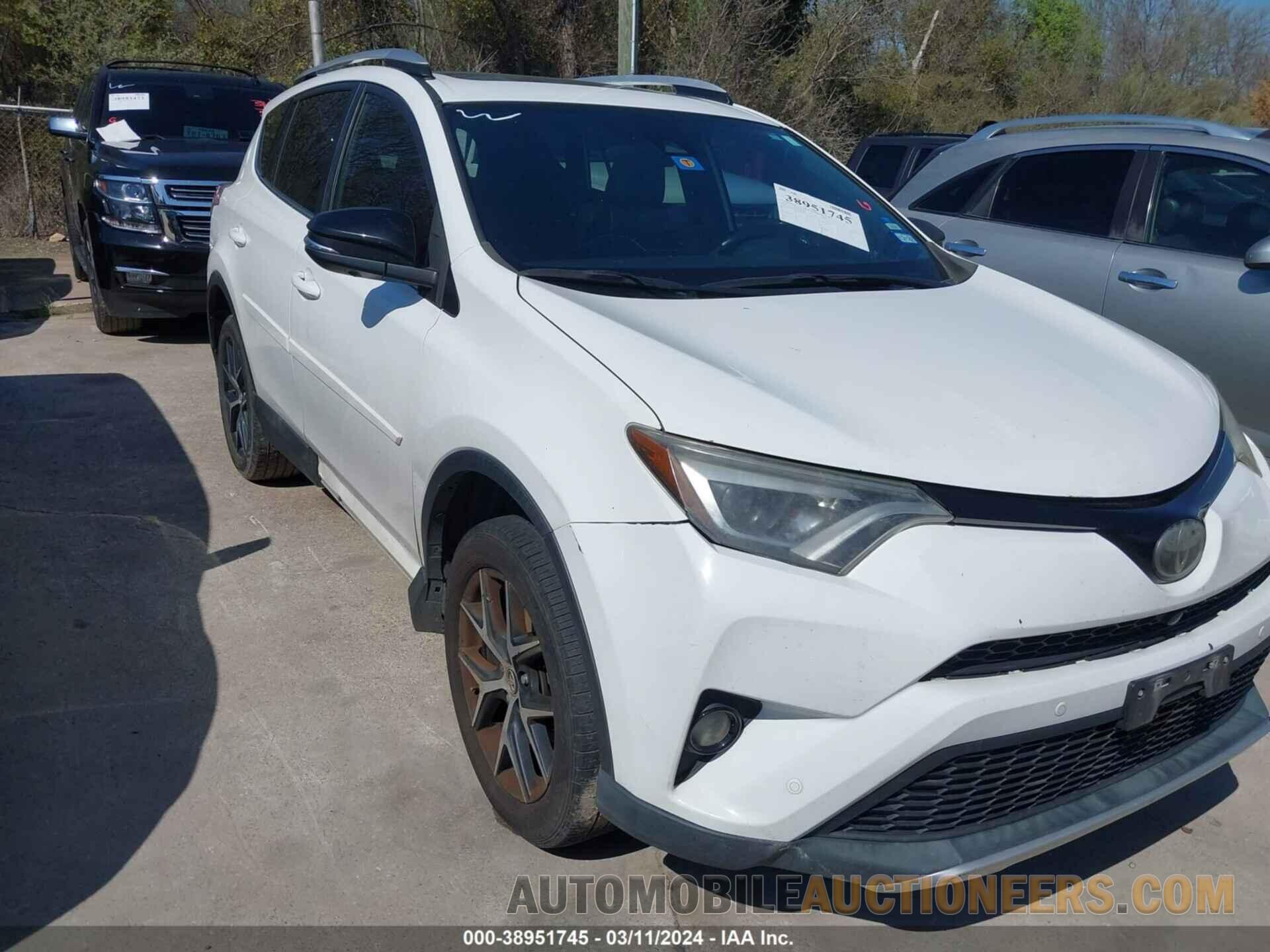 2T3NFREV9GW299961 TOYOTA RAV4 2016