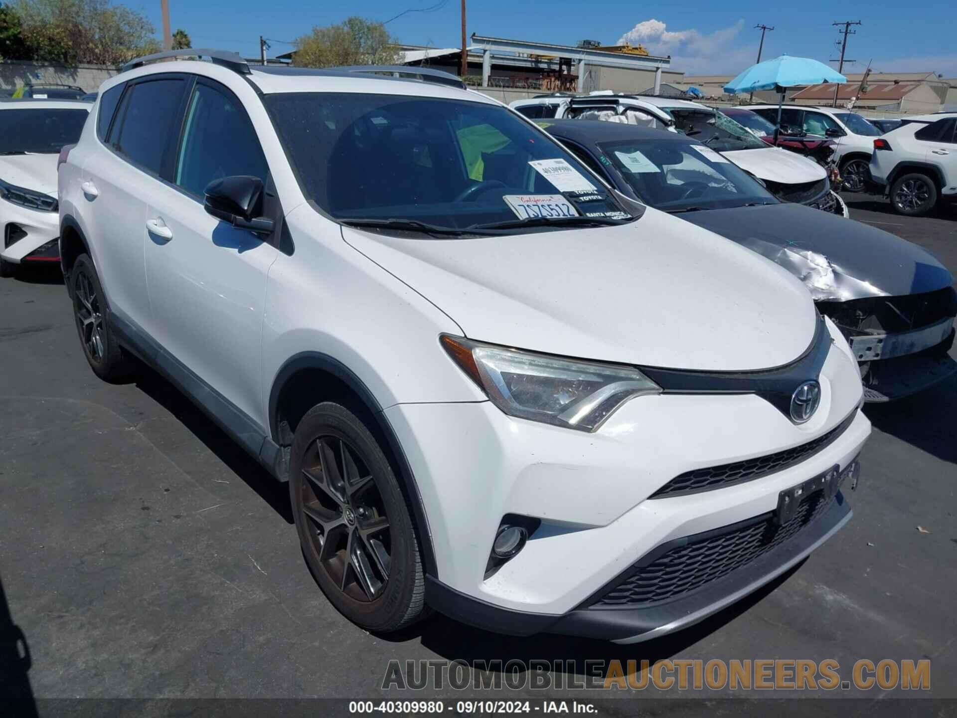 2T3NFREVXGW262529 TOYOTA RAV4 2016