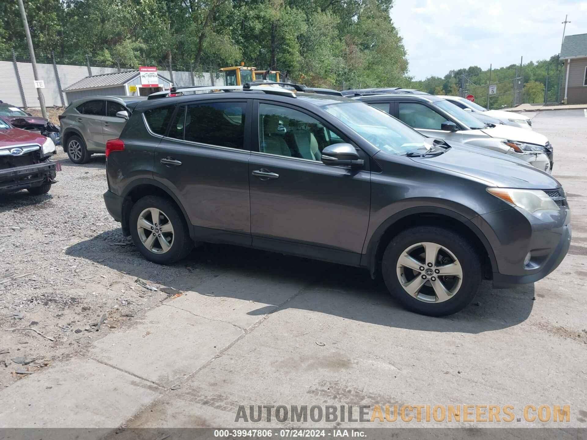 2T3RFREV0FW237509 TOYOTA RAV4 2015