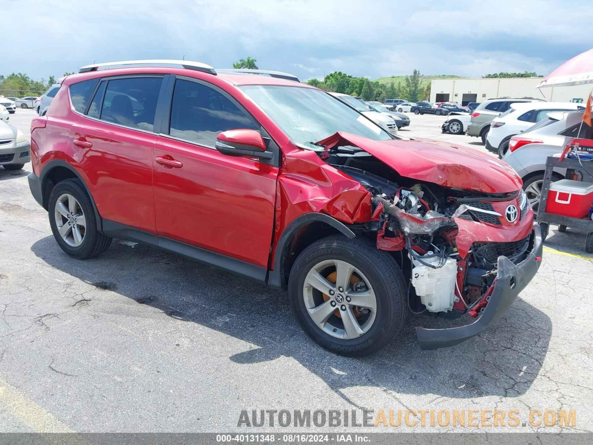 2T3RFREV0FW300494 TOYOTA RAV4 2015