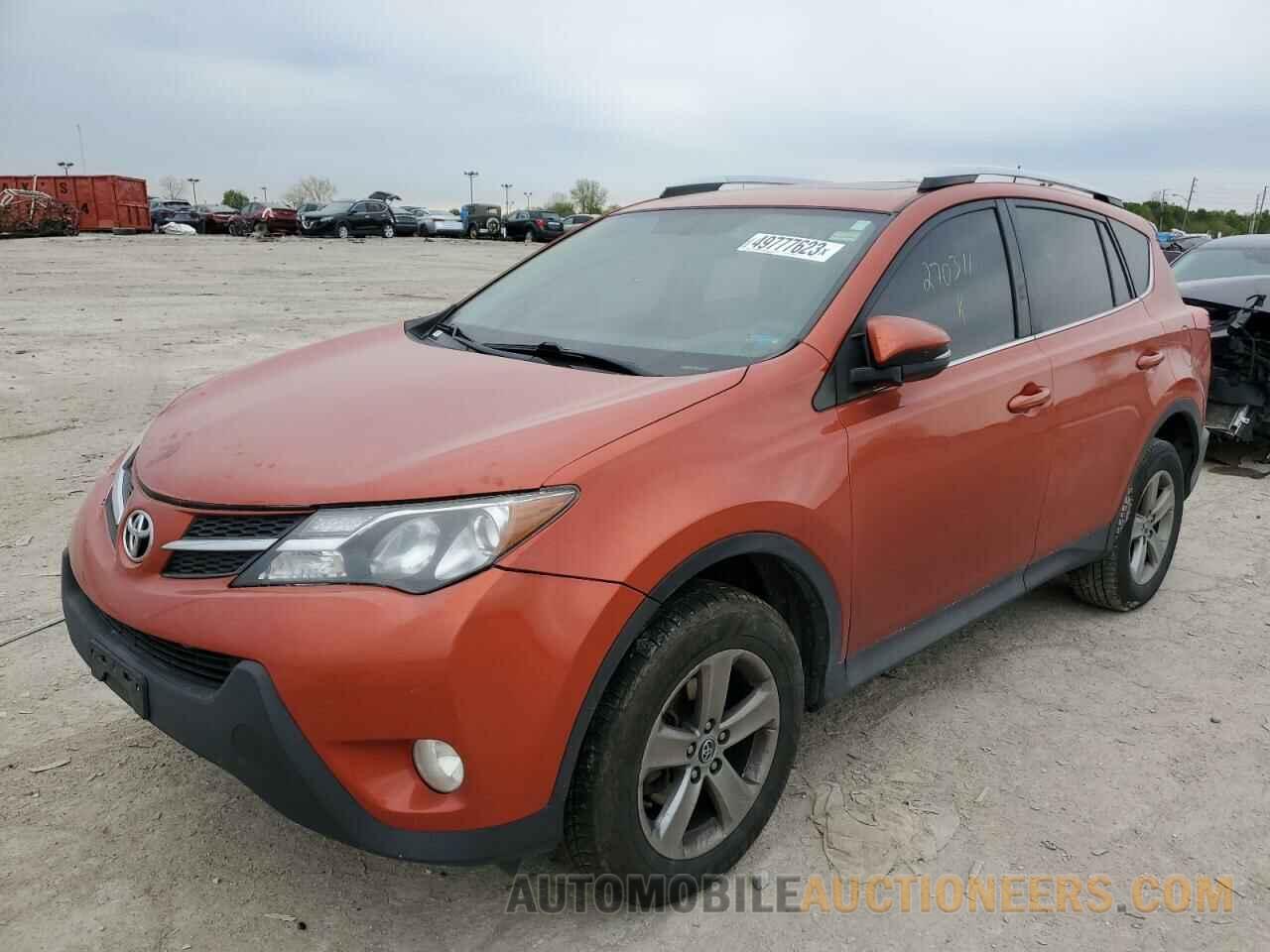 2T3RFREV1FW270311 TOYOTA RAV4 2015