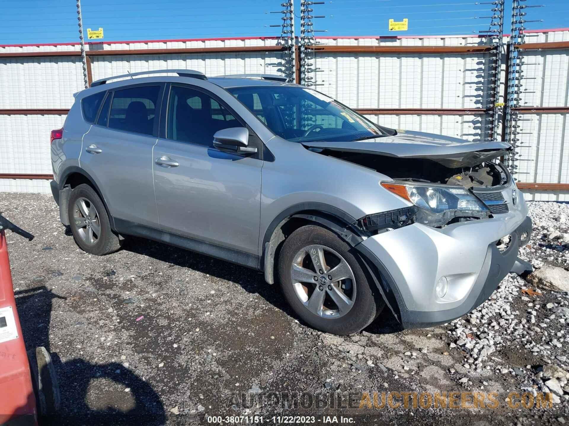 2T3RFREV1FW274469 TOYOTA RAV4 2015