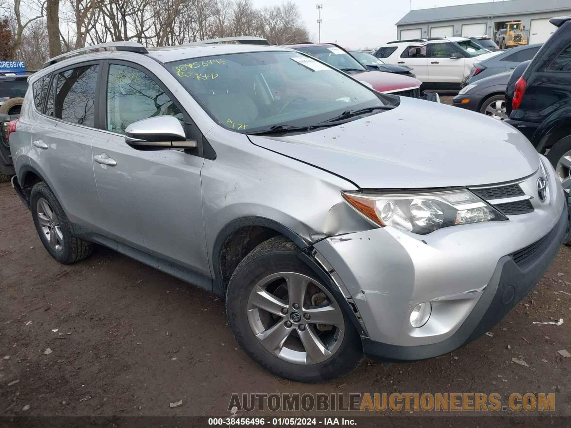 2T3RFREV1FW284919 TOYOTA RAV4 2015