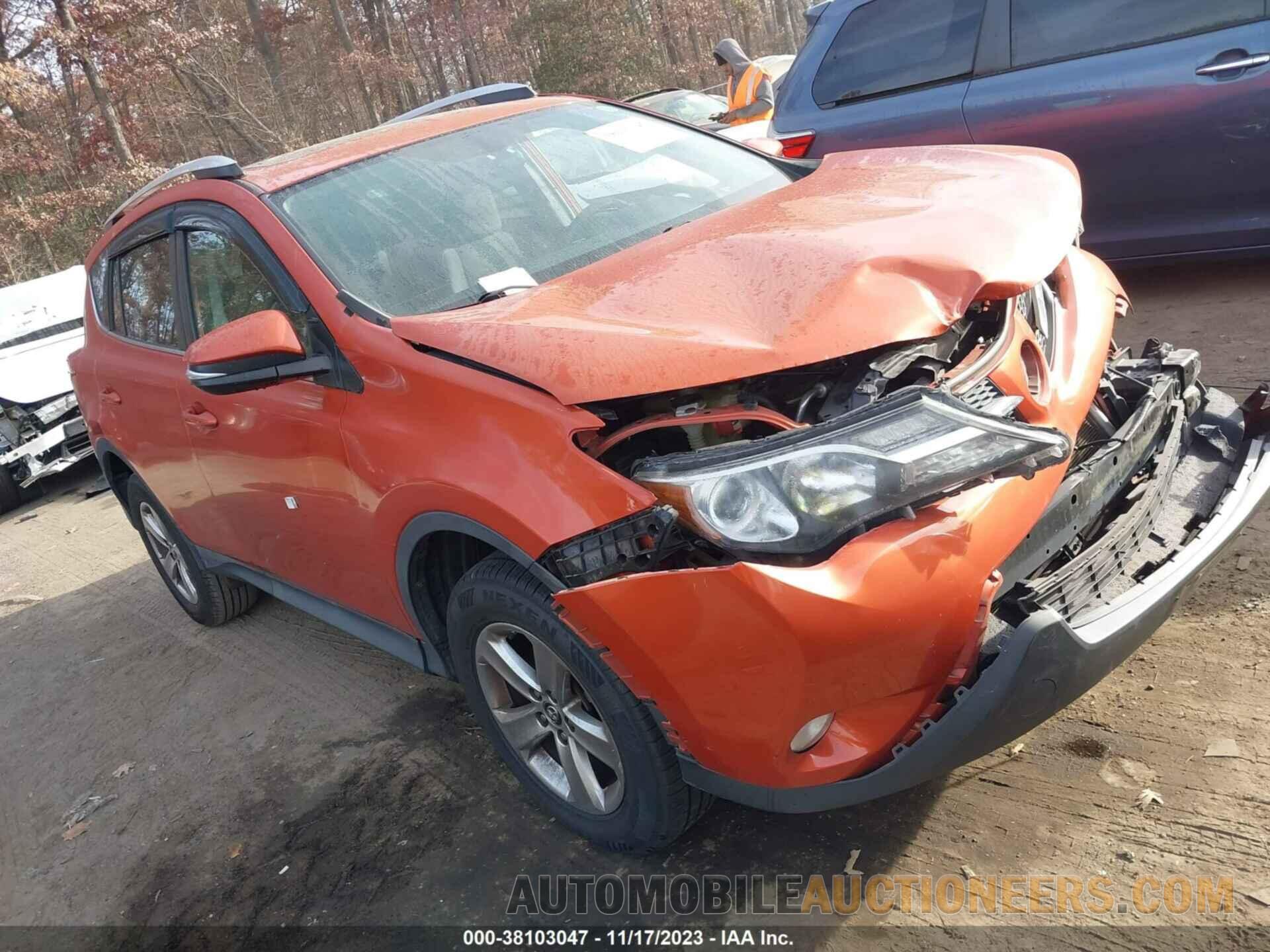 2T3RFREV1FW350658 TOYOTA RAV4 2015