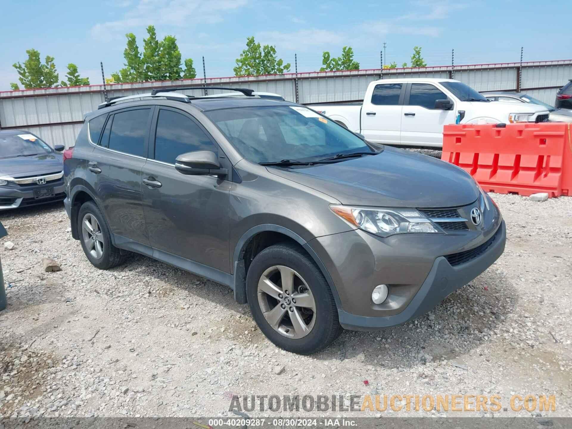 2T3RFREV1FW361238 TOYOTA RAV4 2015