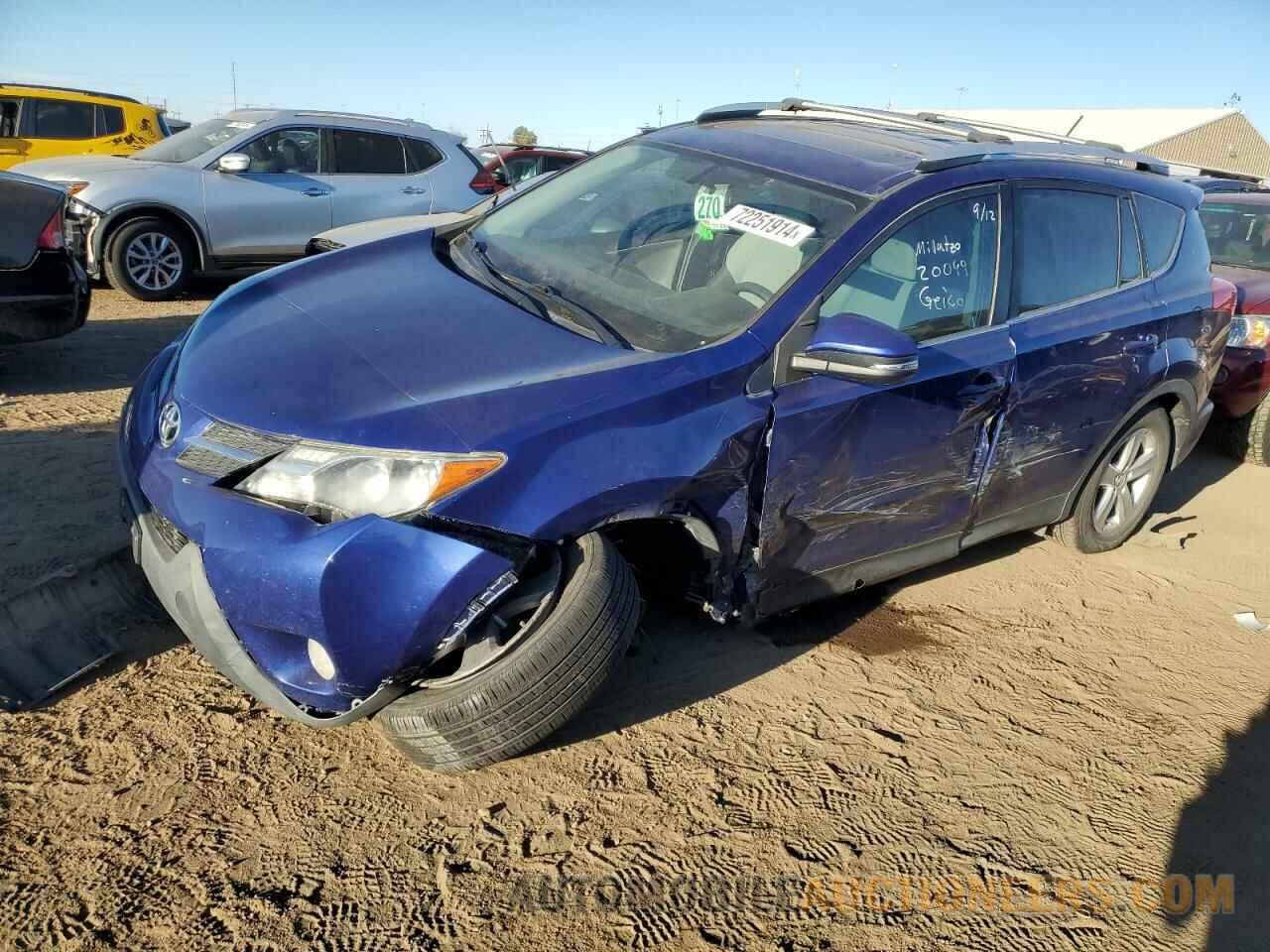 2T3RFREV1FW362583 TOYOTA RAV4 2015