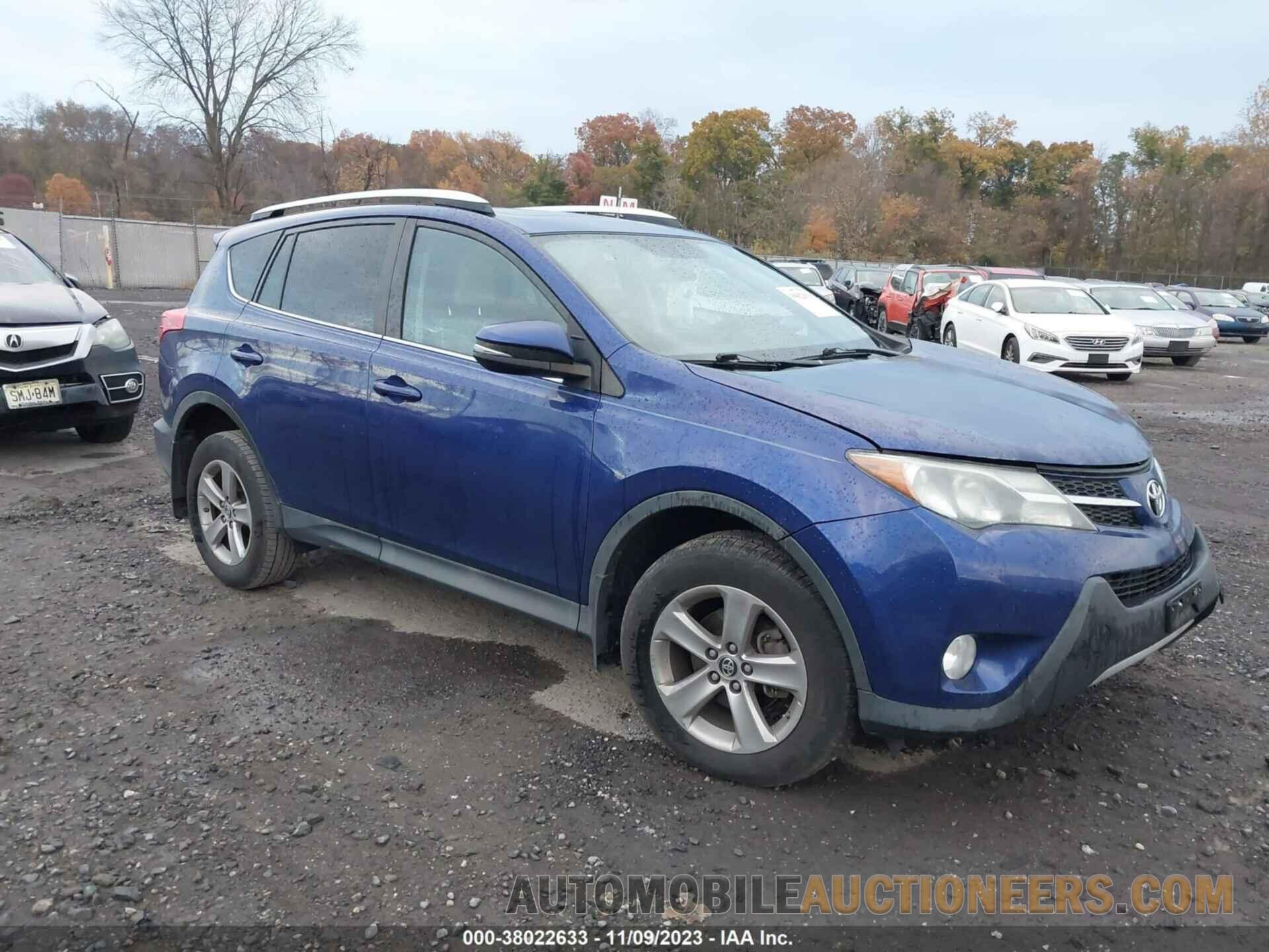 2T3RFREV1FW380484 TOYOTA RAV4 2015