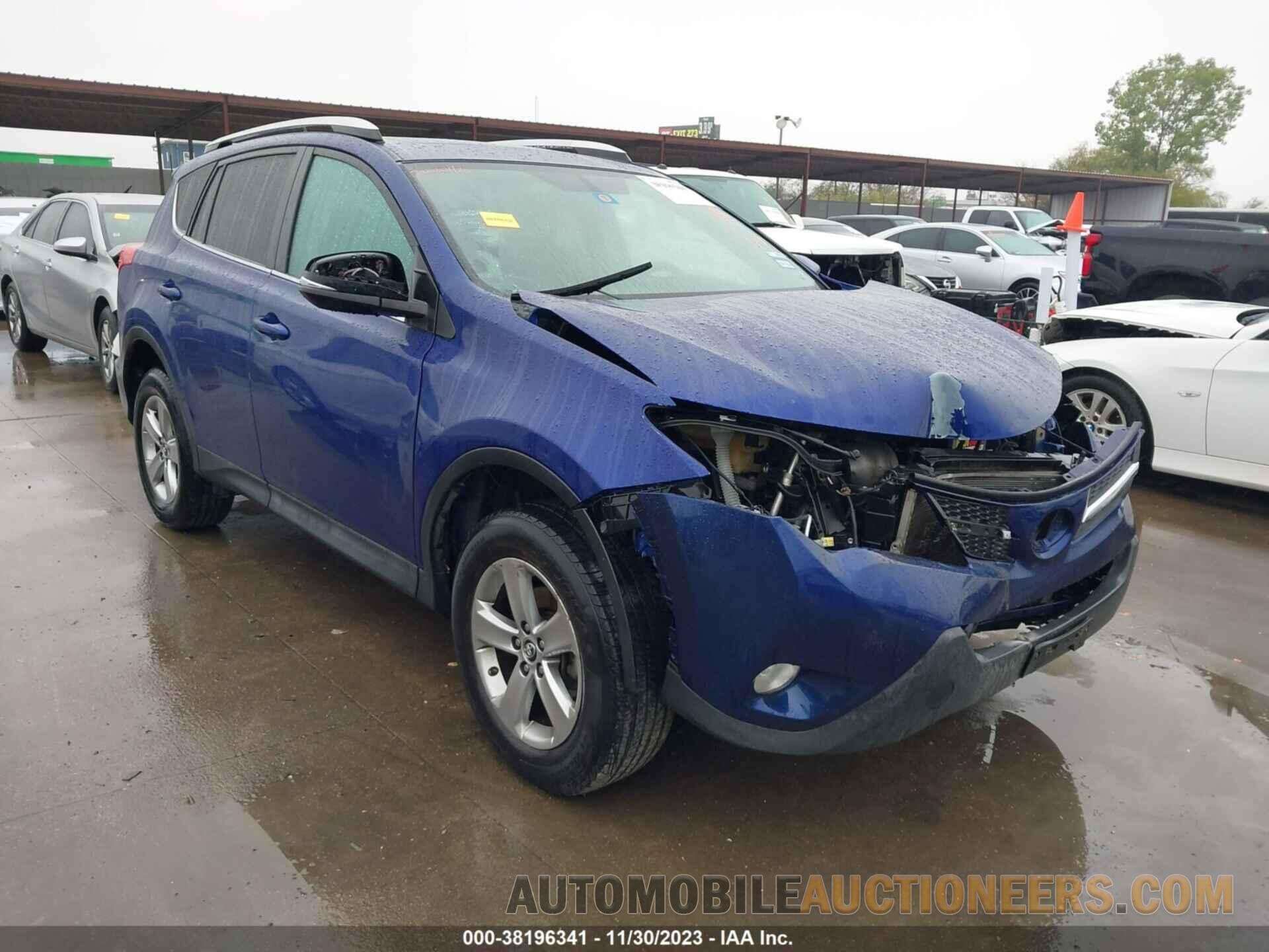 2T3RFREV1FW394997 TOYOTA RAV4 2015