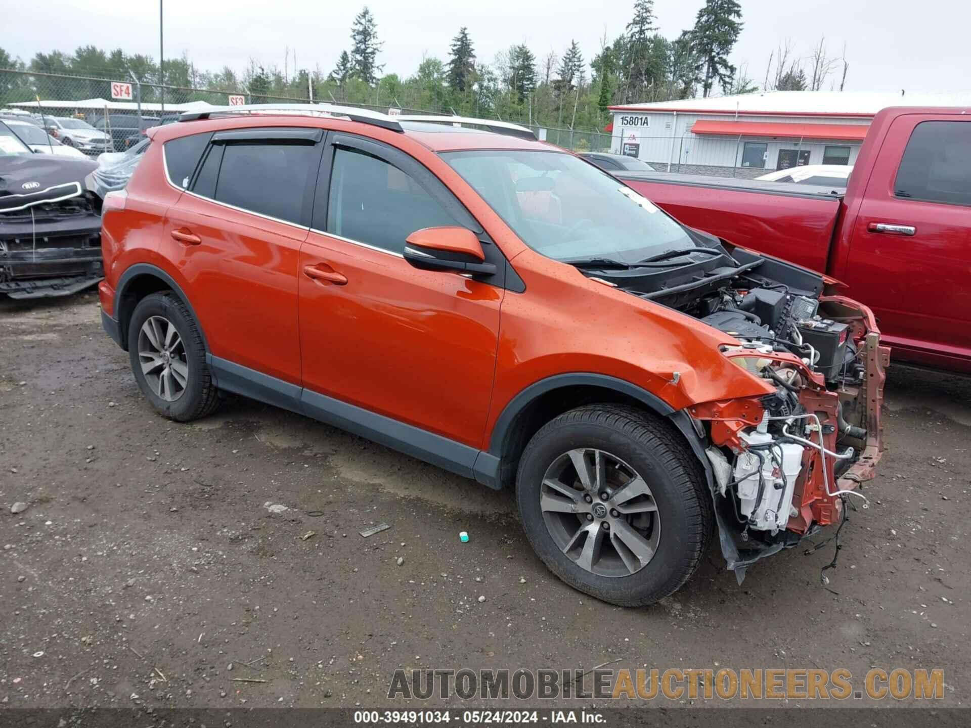 2T3RFREV1GW467240 TOYOTA RAV4 2016