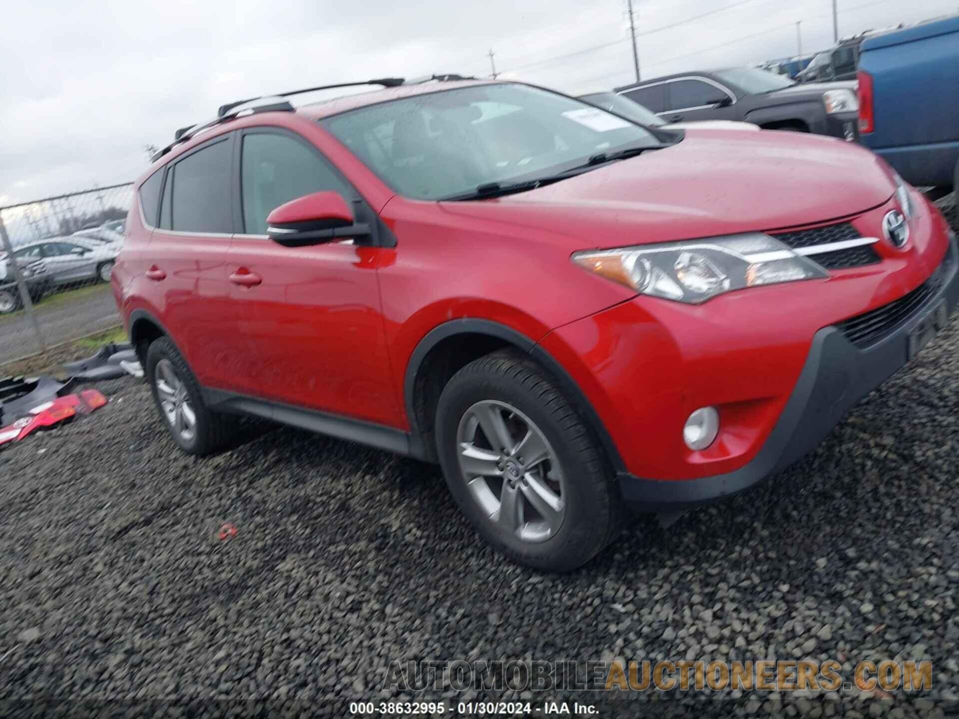 2T3RFREV2FW232246 TOYOTA RAV4 2015