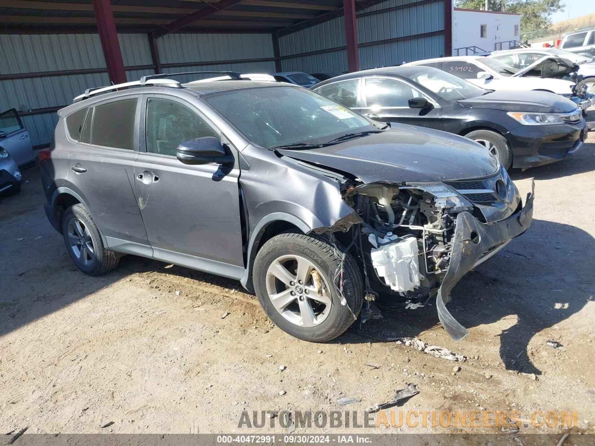 2T3RFREV2FW242386 TOYOTA RAV4 2015