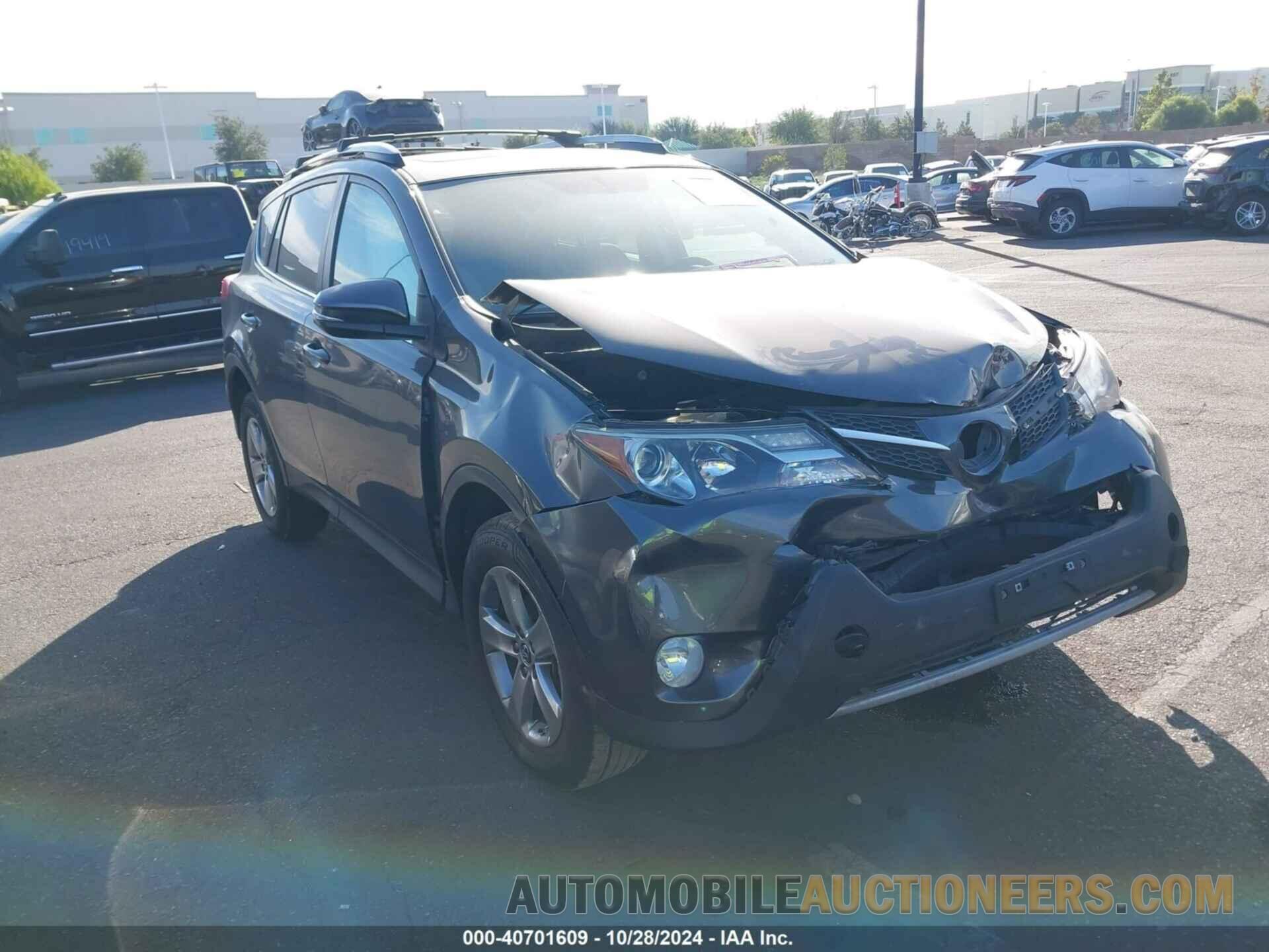 2T3RFREV2FW259236 TOYOTA RAV4 2015