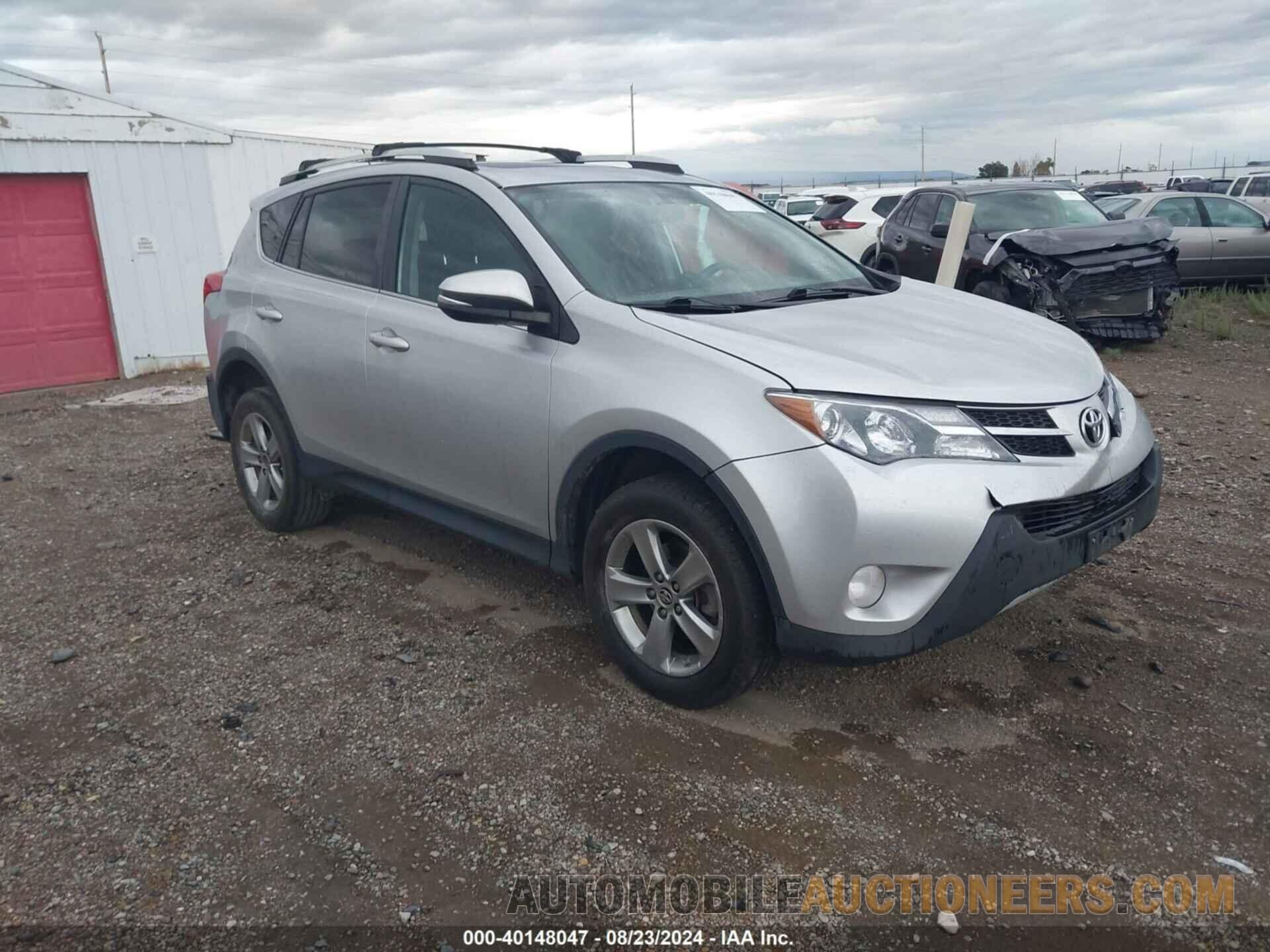 2T3RFREV2FW283276 TOYOTA RAV4 2015