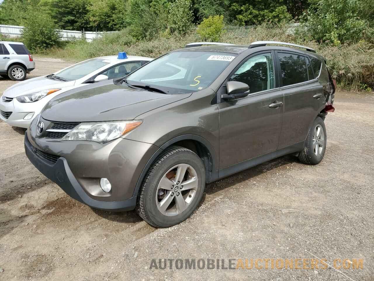 2T3RFREV2FW285187 TOYOTA RAV4 2015