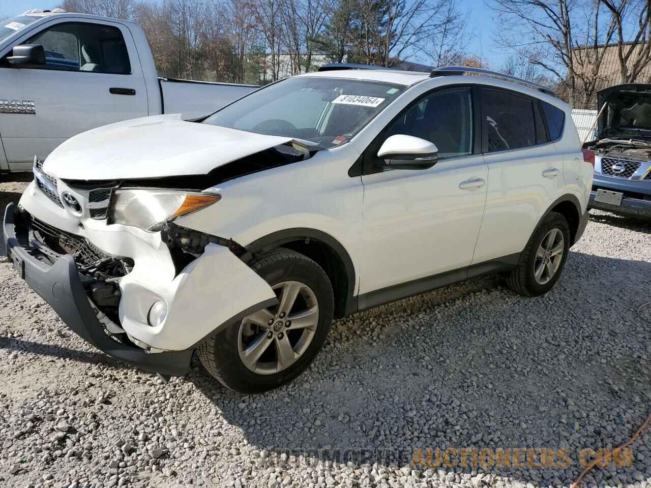 2T3RFREV2FW285349 TOYOTA RAV4 2015