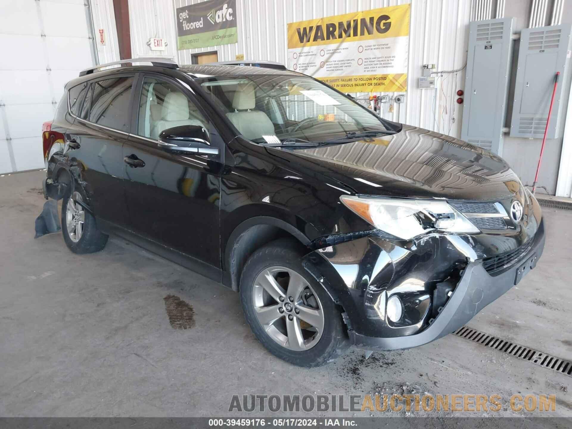 2T3RFREV2FW293595 TOYOTA RAV4 2015