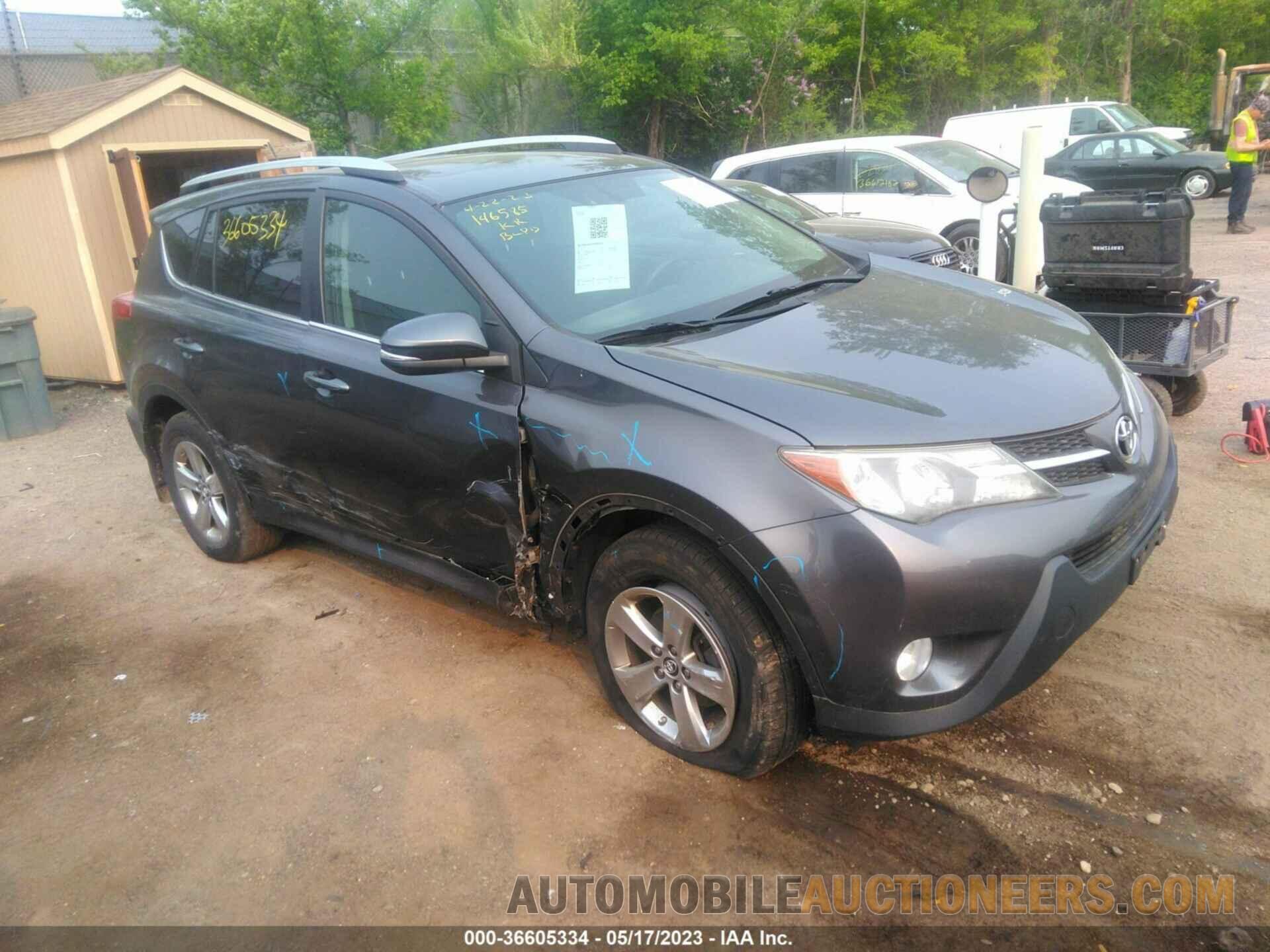 2T3RFREV2FW310282 TOYOTA RAV4 2015