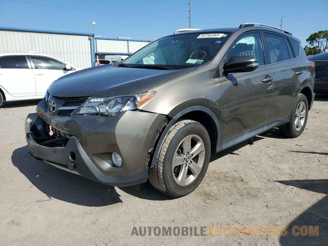 2T3RFREV2FW323758 TOYOTA RAV4 2015