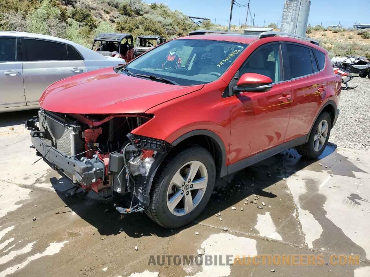 2T3RFREV2FW356503 TOYOTA RAV4 2015