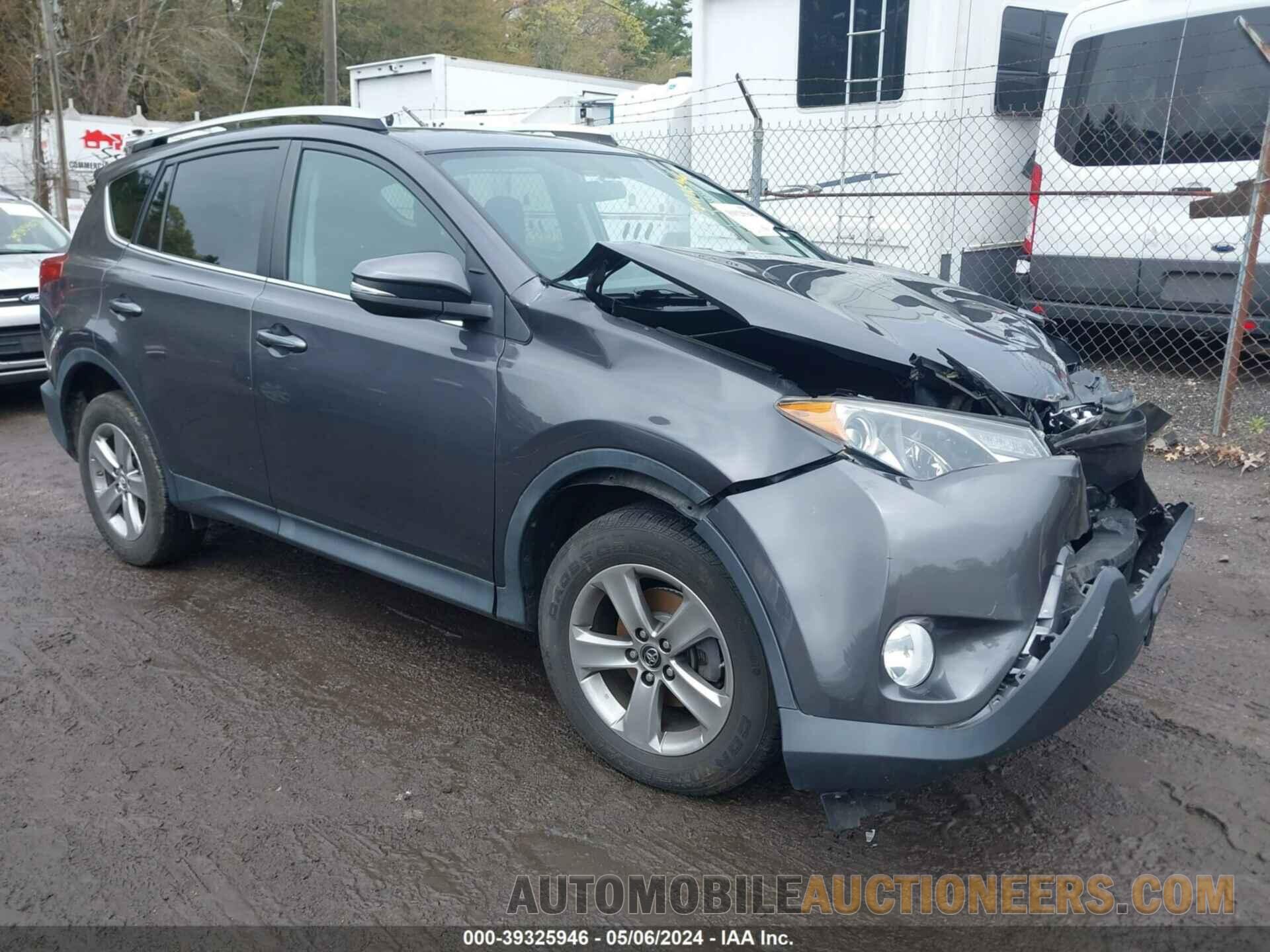 2T3RFREV2FW380462 TOYOTA RAV4 2015