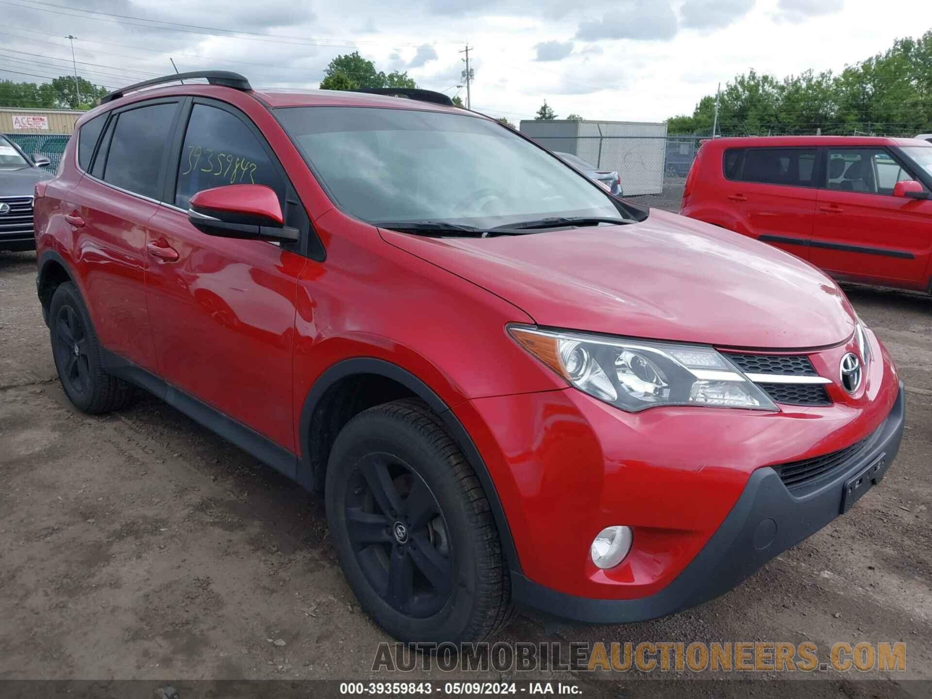 2T3RFREV2FW399318 TOYOTA RAV4 2015