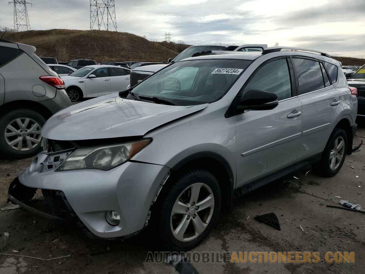 2T3RFREV3DW077543 TOYOTA RAV4 2013