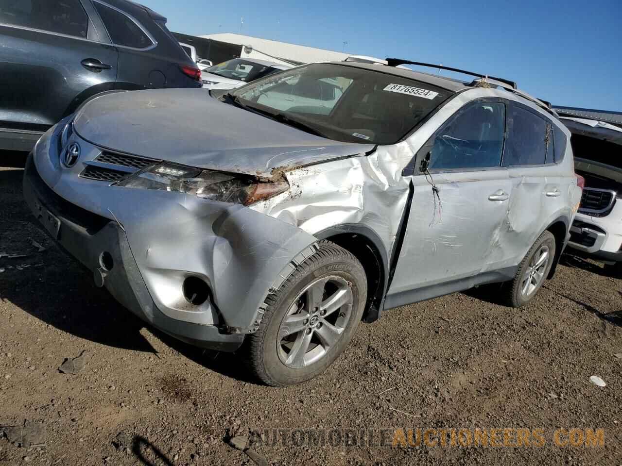 2T3RFREV3FW242266 TOYOTA RAV4 2015