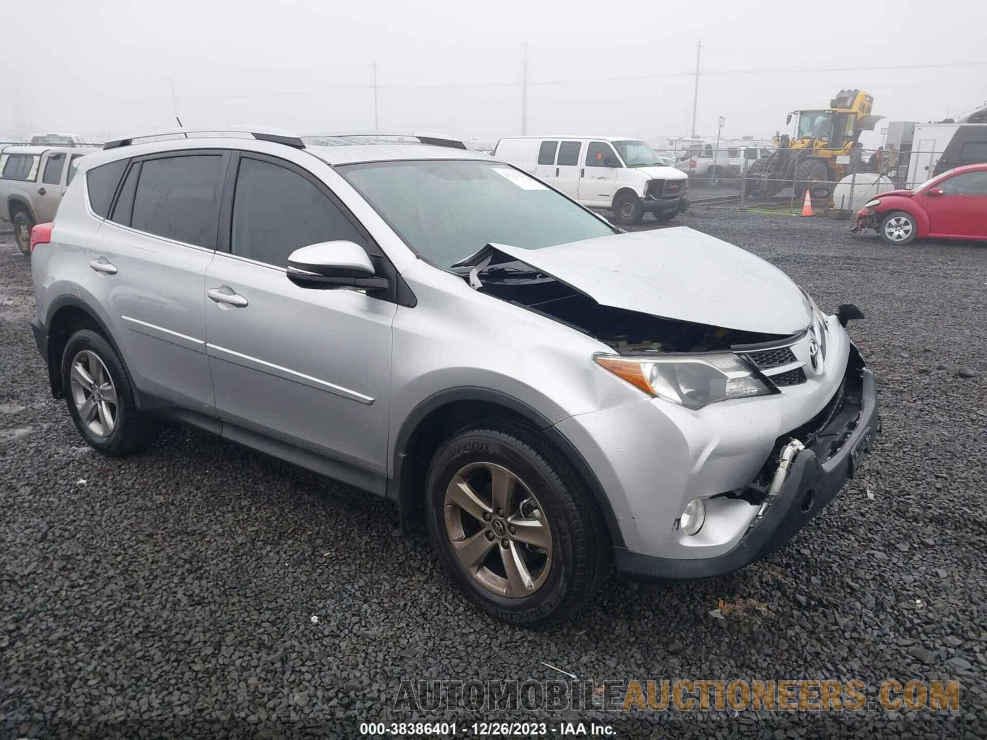 2T3RFREV3FW305401 TOYOTA RAV4 2015