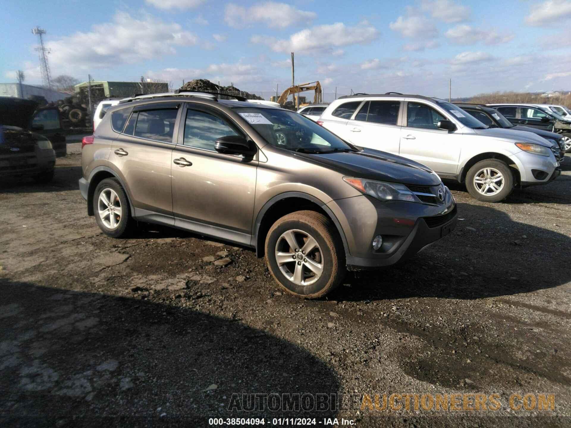 2T3RFREV3FW307875 TOYOTA RAV4 2015