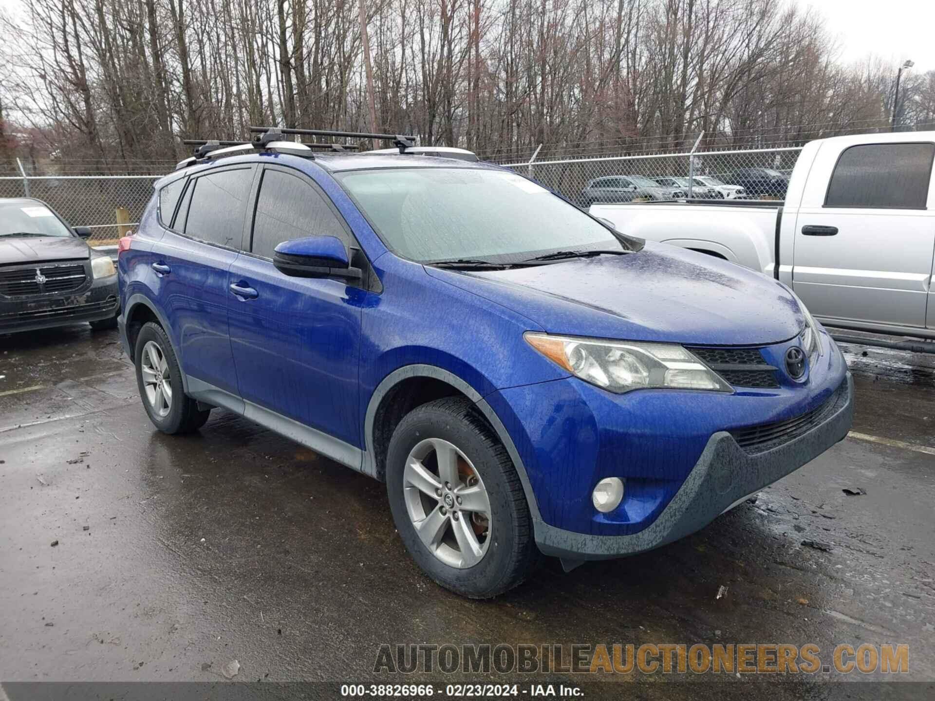 2T3RFREV3FW369762 TOYOTA RAV4 2015