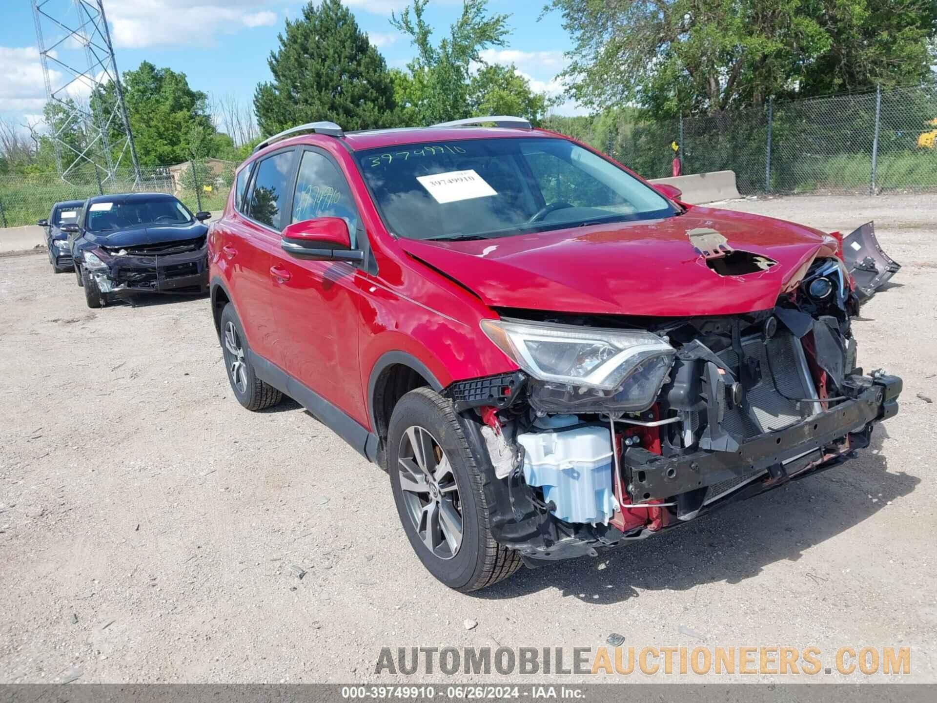 2T3RFREV3GW484802 TOYOTA RAV4 2016