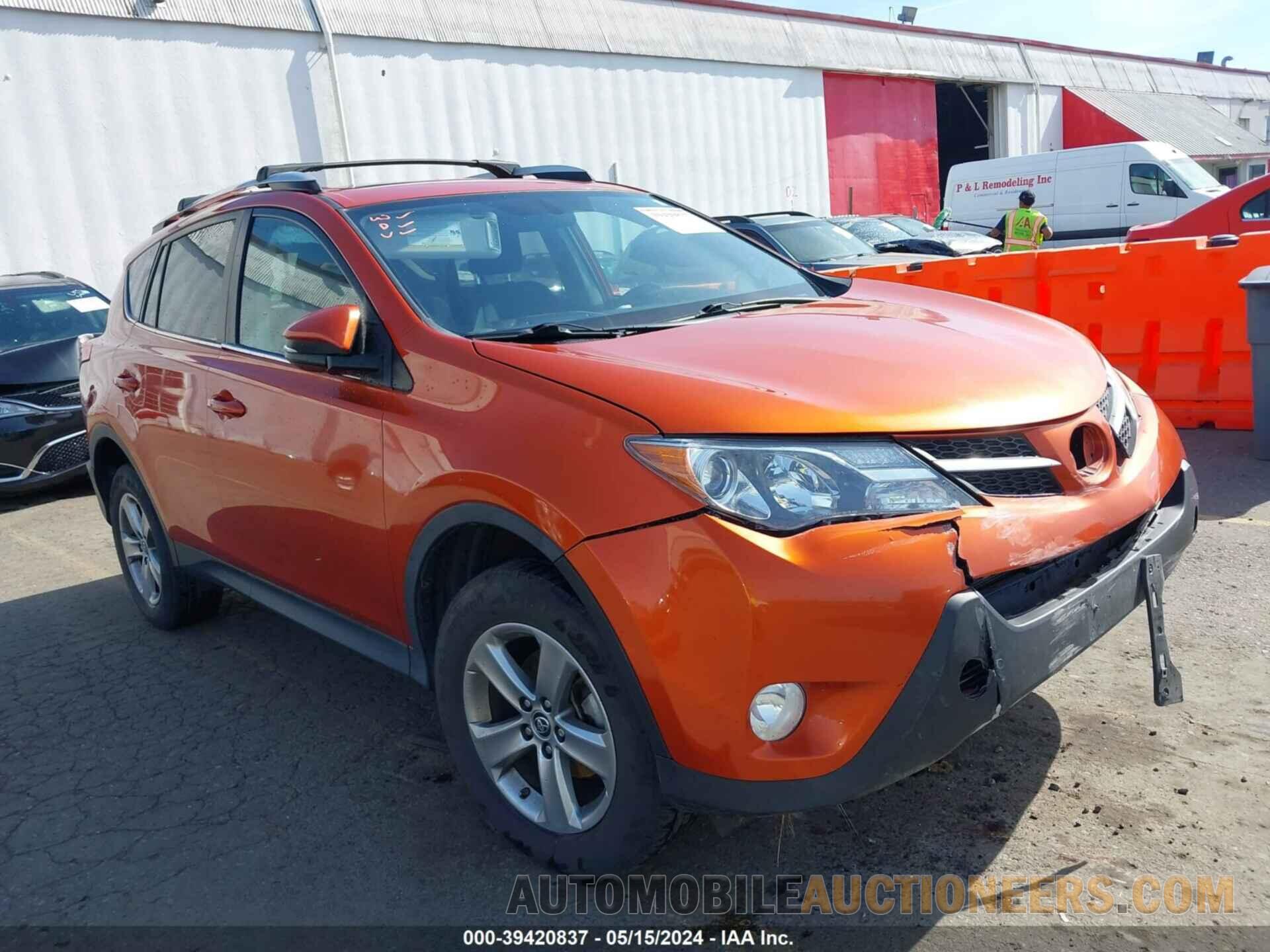 2T3RFREV4FW244804 TOYOTA RAV4 2015